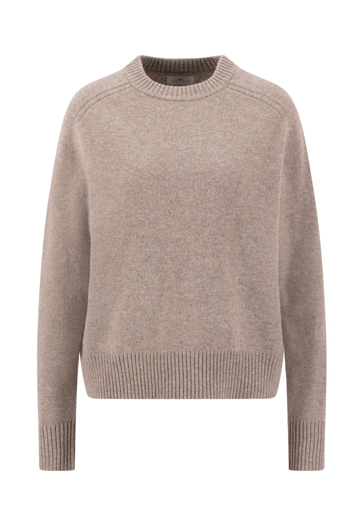Urban Taupe Merino Sweater - 26097442