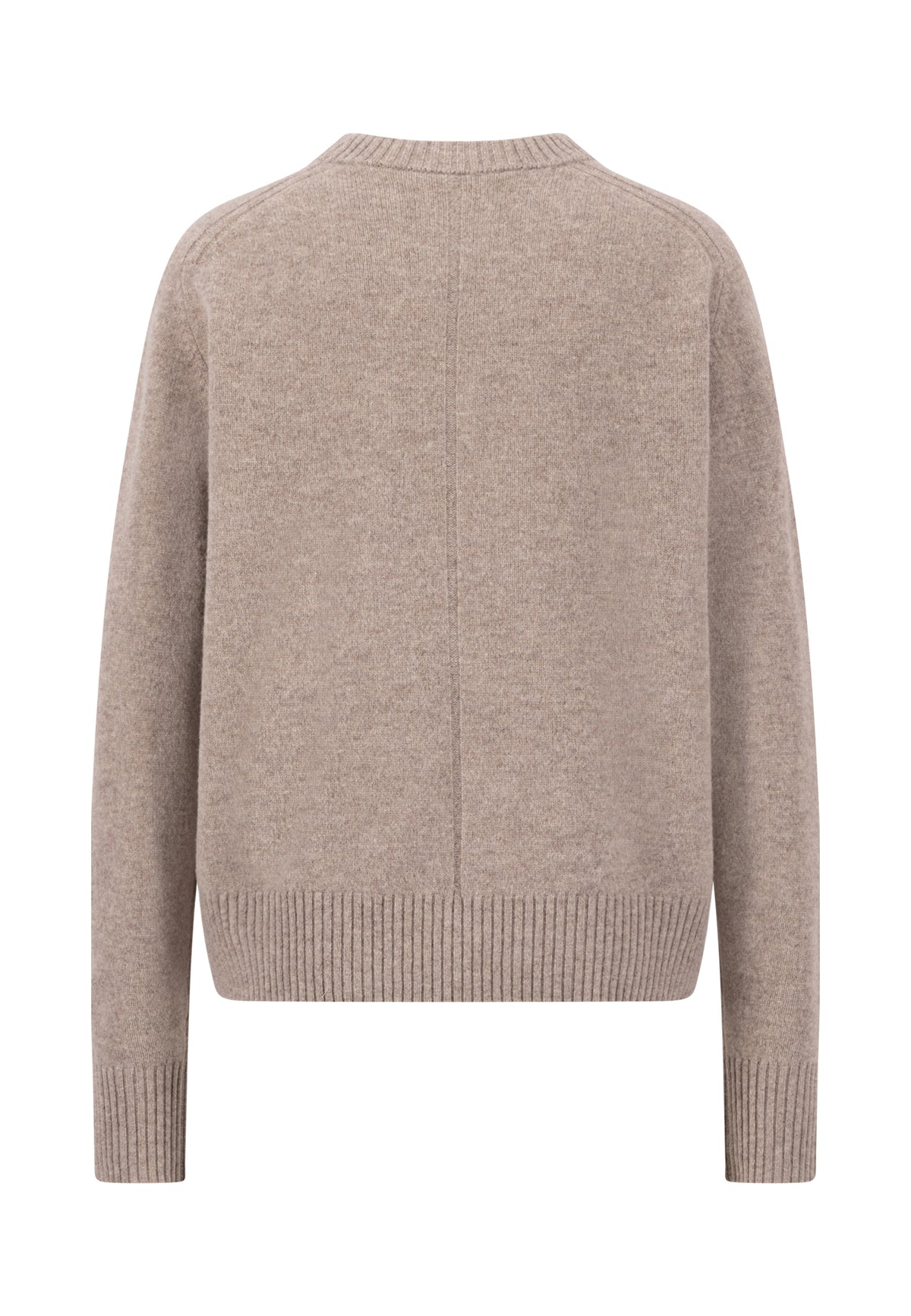 Urban Taupe Merino Sweater - 26097442