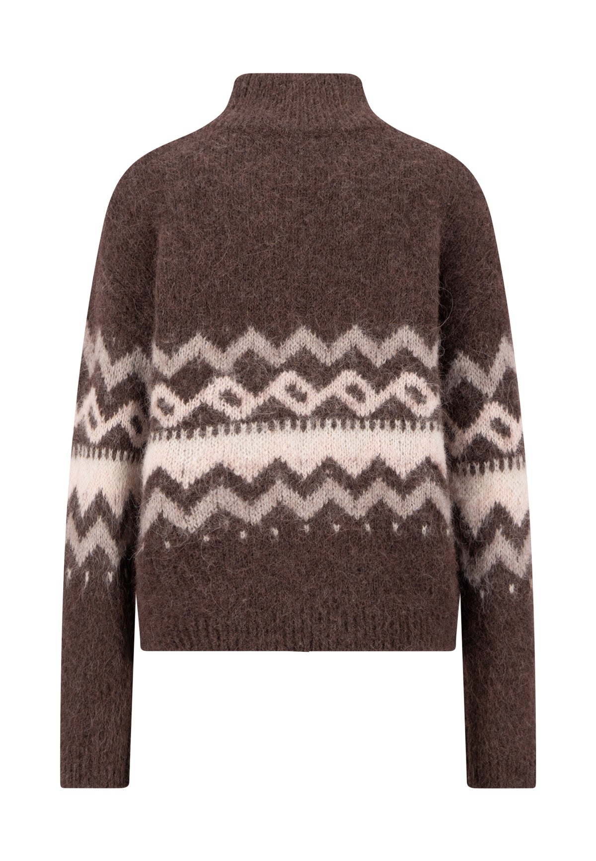 Espresso Norwegian Pullover - 26097470
