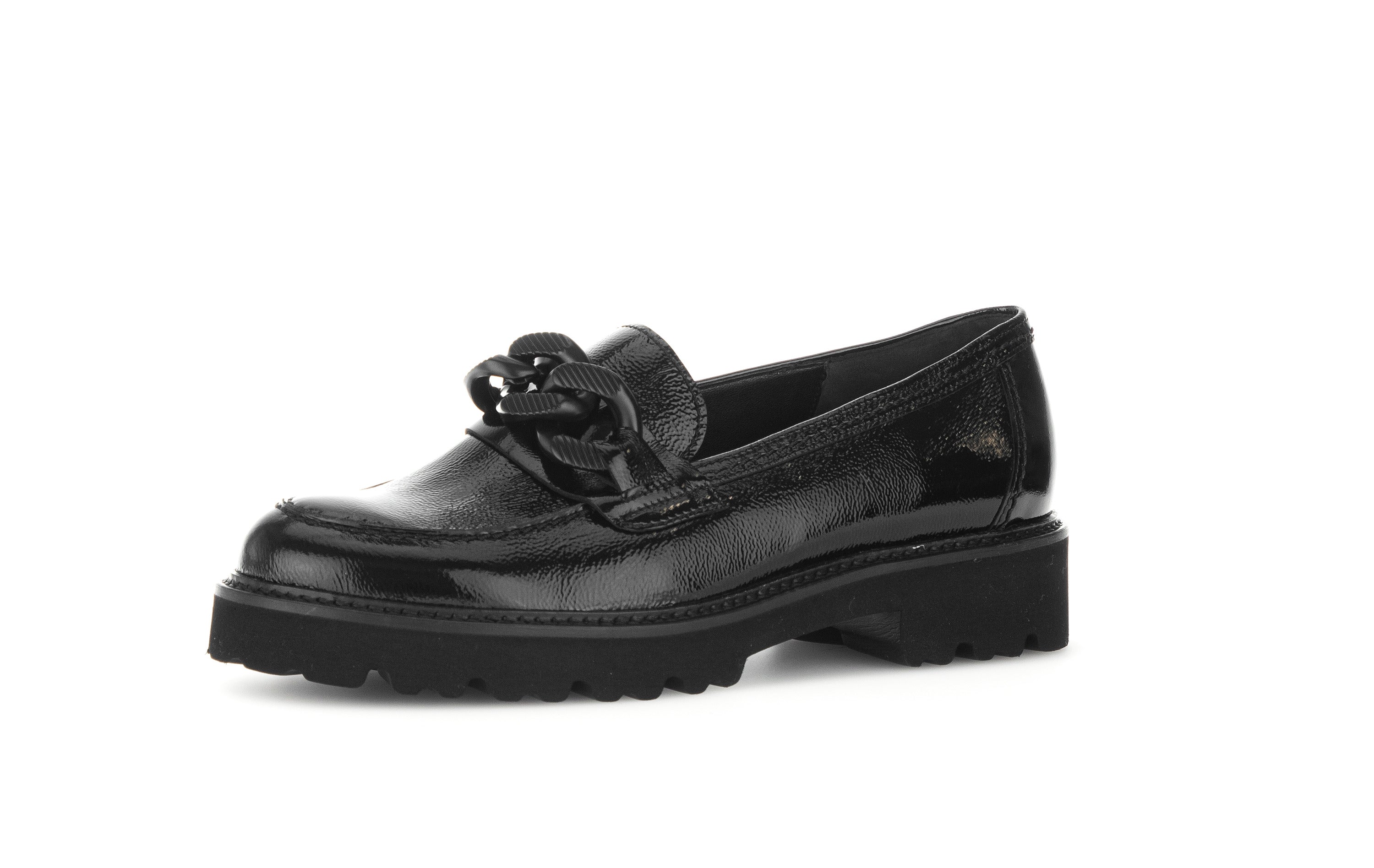 Squeeze Black Patent Loafers - 55.240.97