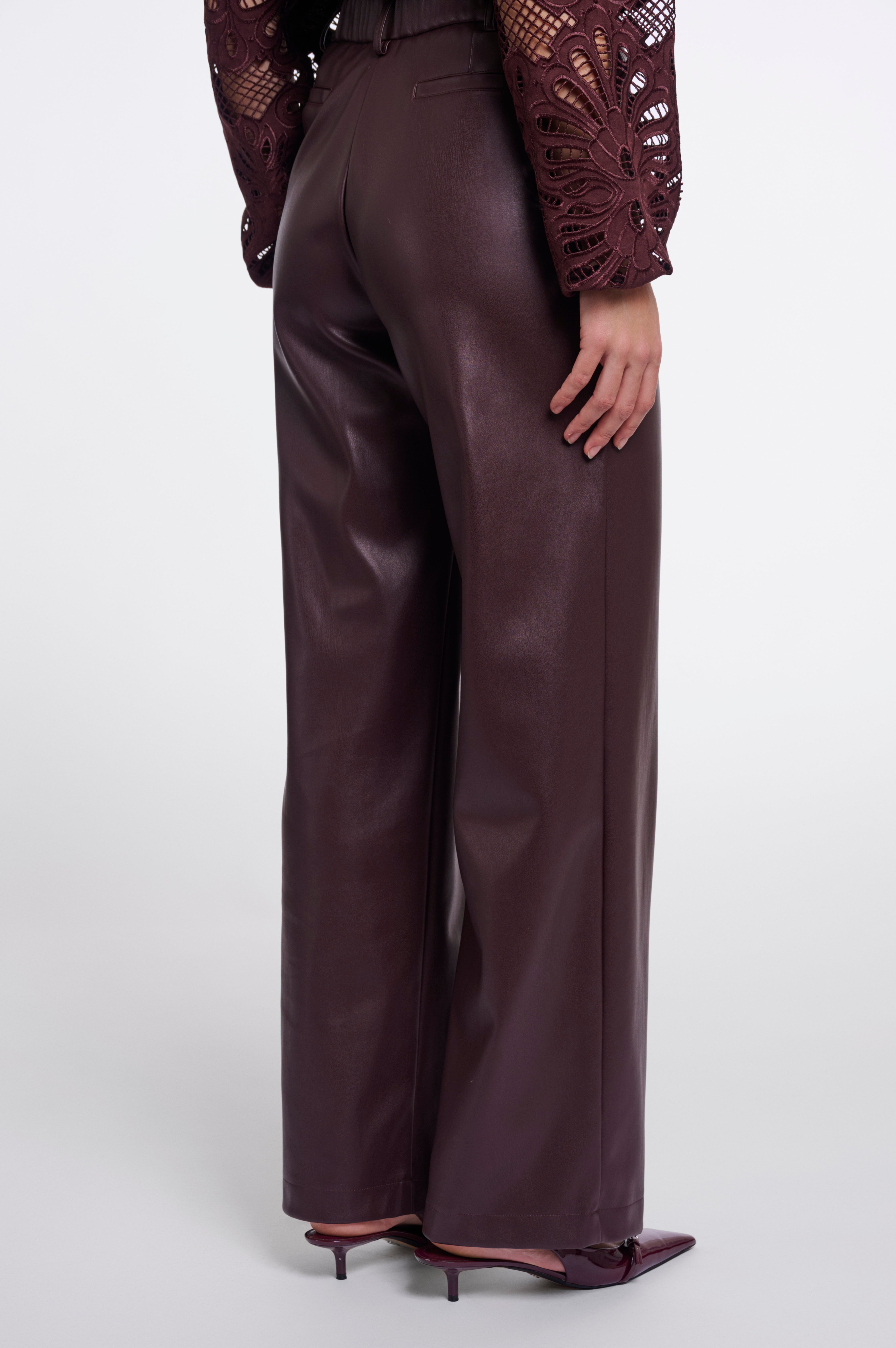 Georgina Chocolate Bean Trousers - 7502611