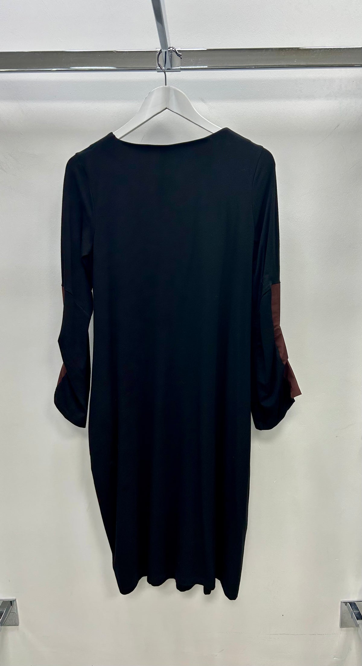 Wine Block Dress - 777030