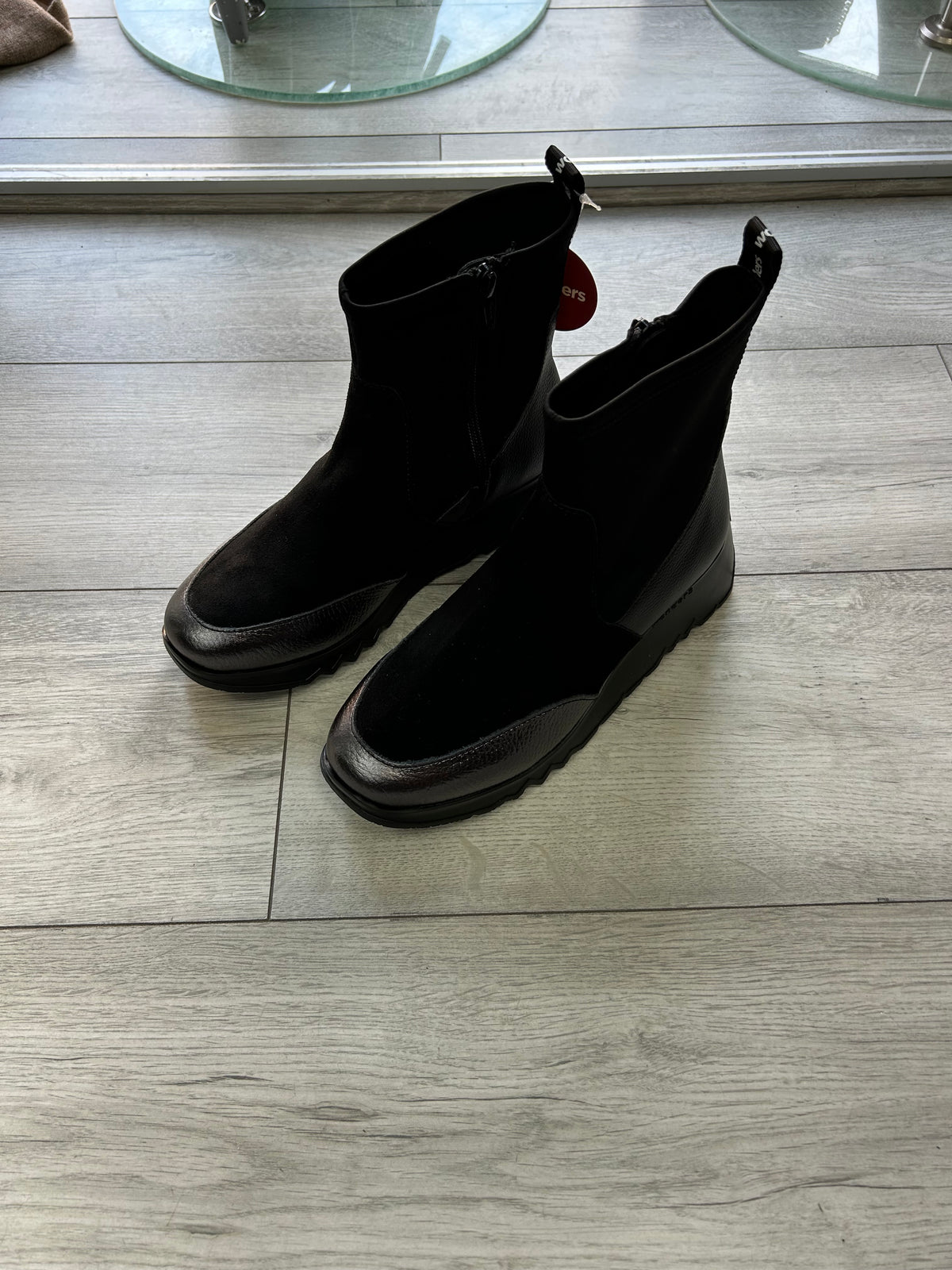 Plomo & Black Combi Boots - E-6782