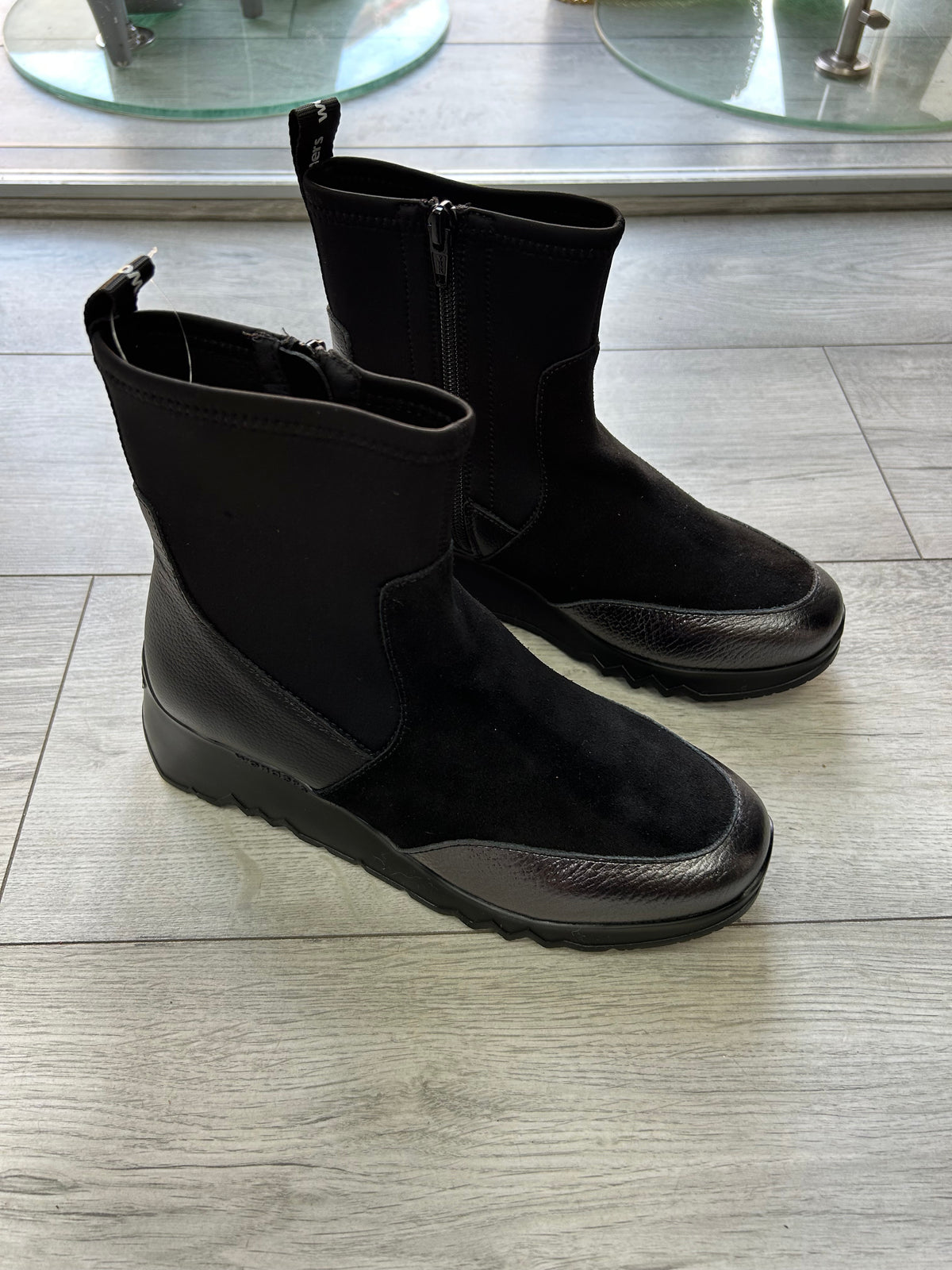 Plomo & Black Combi Boots - E-6782