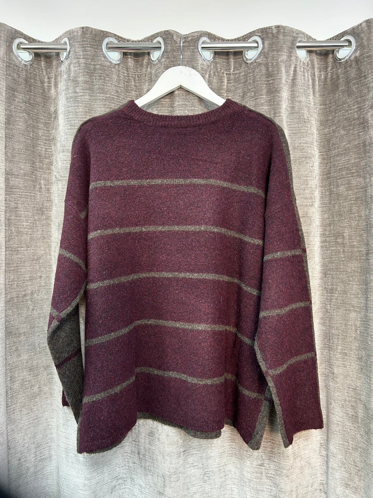Chocolate Stripe Sweater - 6510