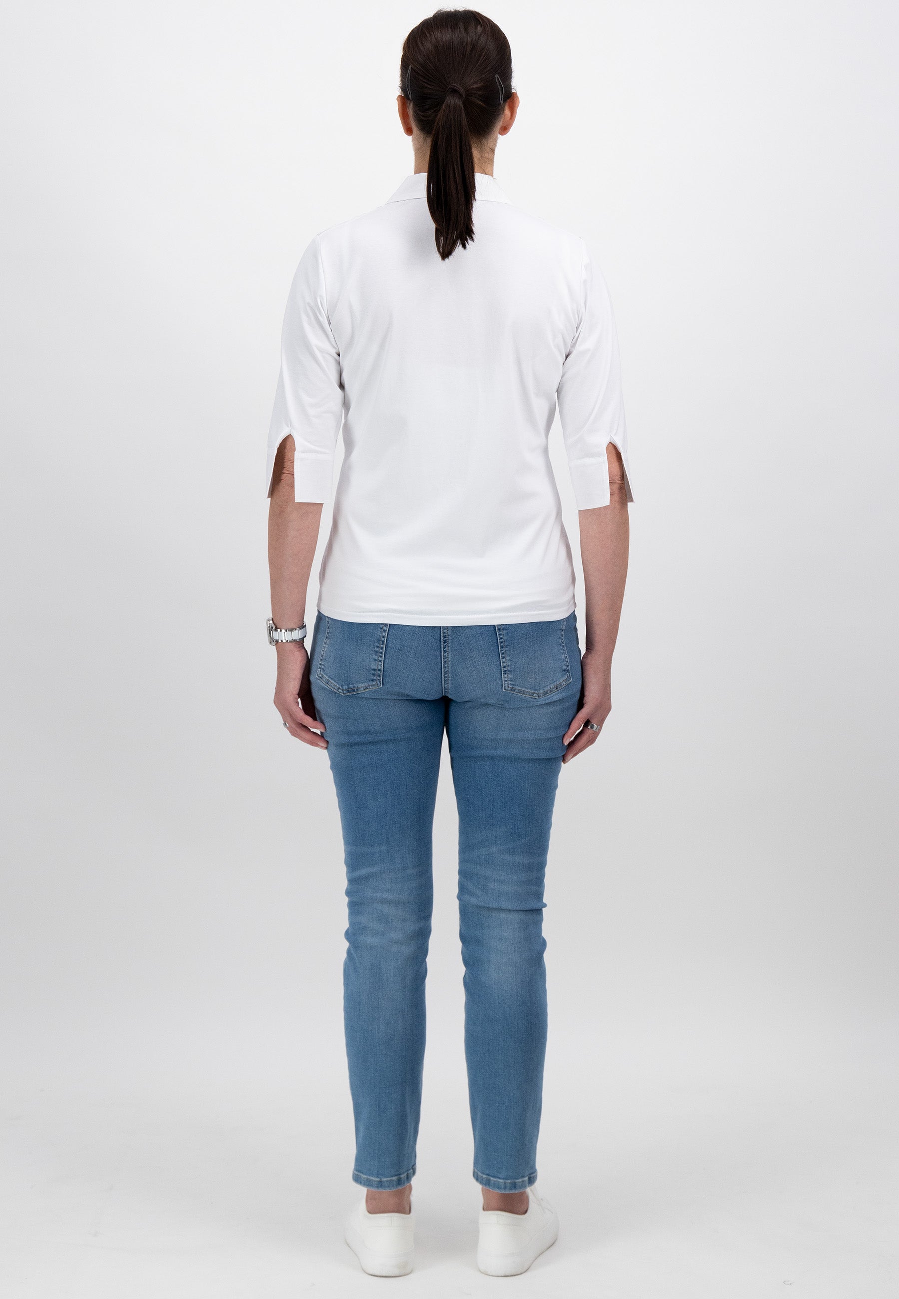 White Detailed Shirt - J4323