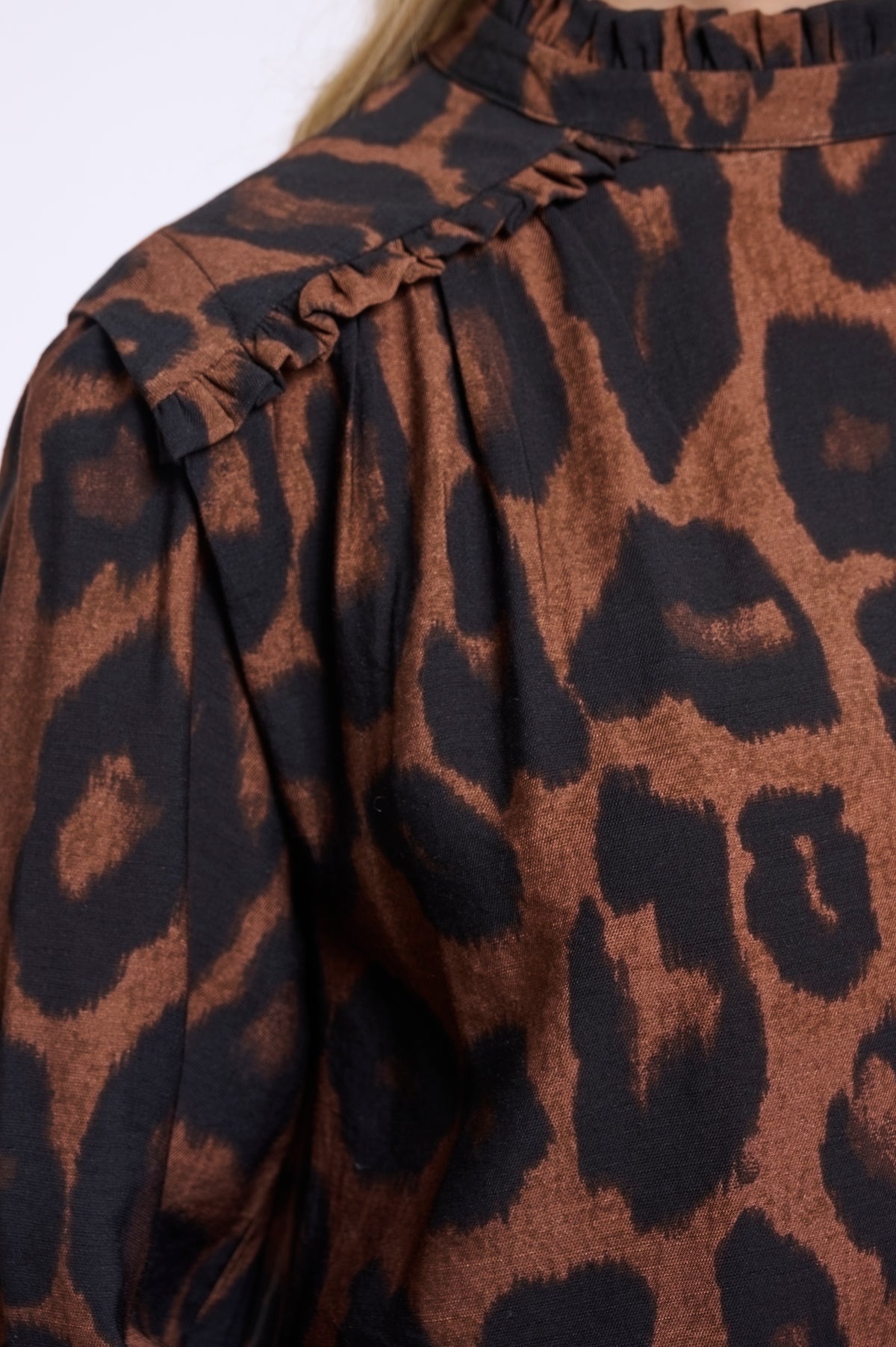Jans Brown Leopard Shirt - 7002612