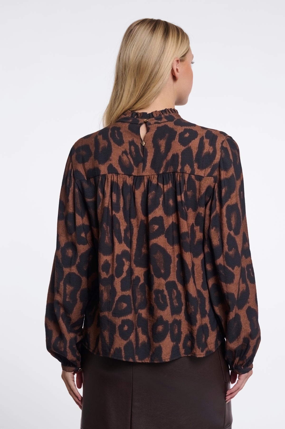 Jans Brown Leopard Shirt - 7002612