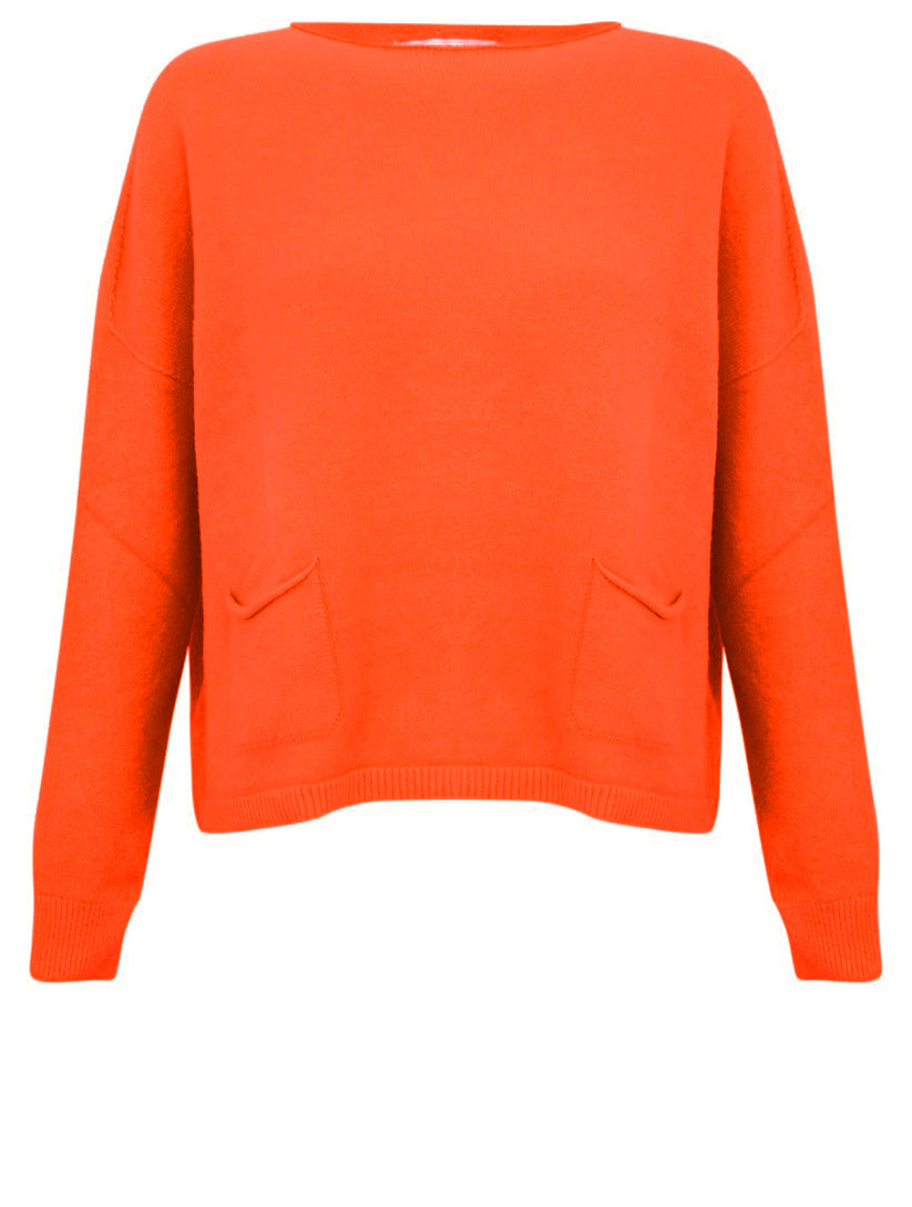 Jodie Orange Sweater