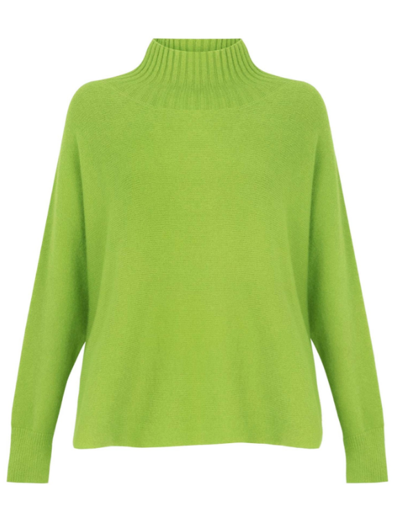 Jolie Kiwi High Neck Knit