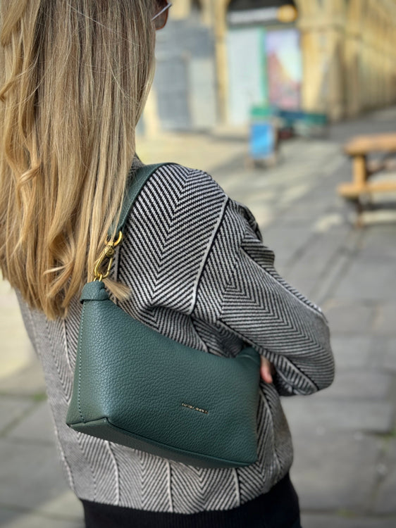 Dark Green Shoulder Bag - CM7109