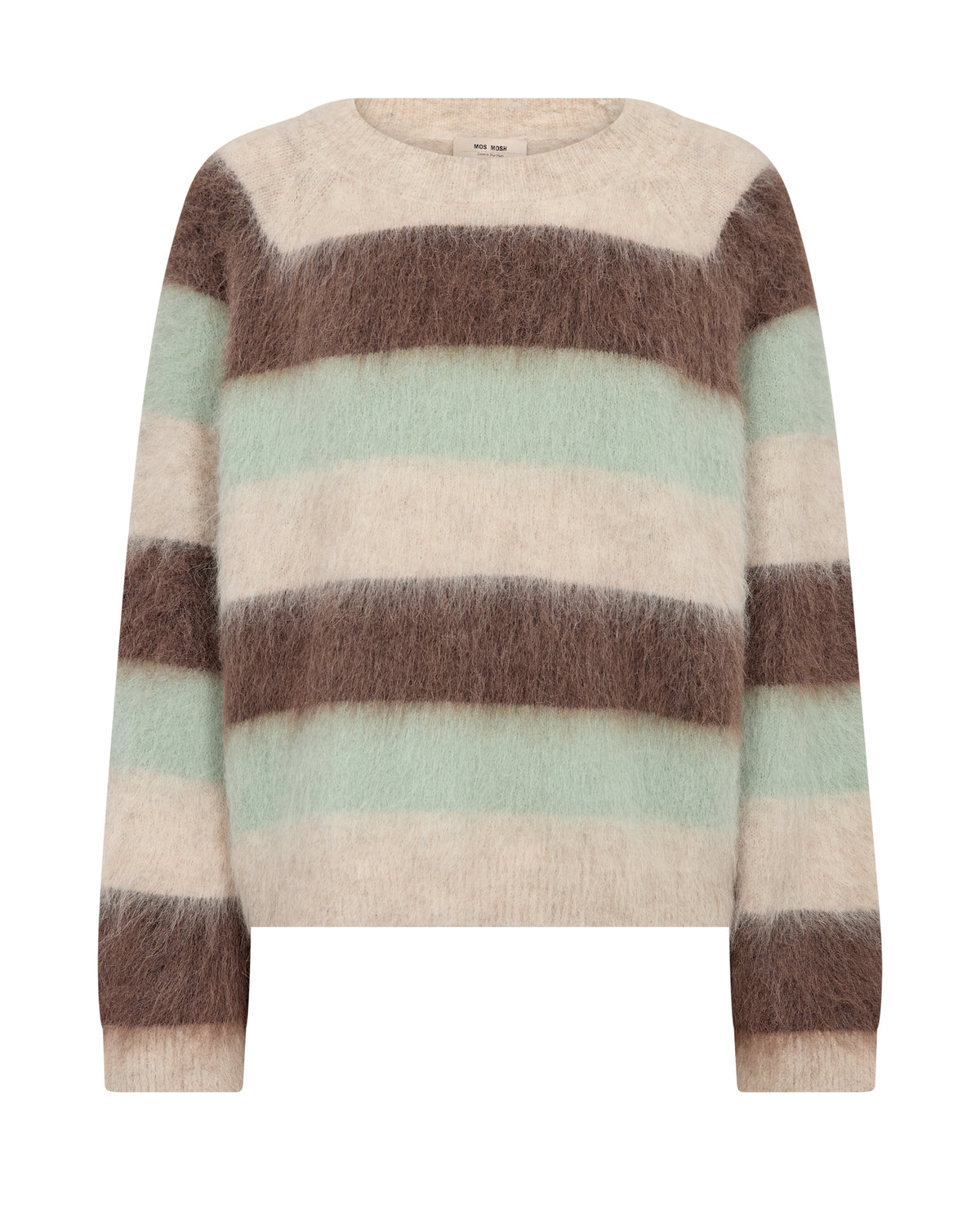 Suvi Frosty Green Stripe Knit - 182780