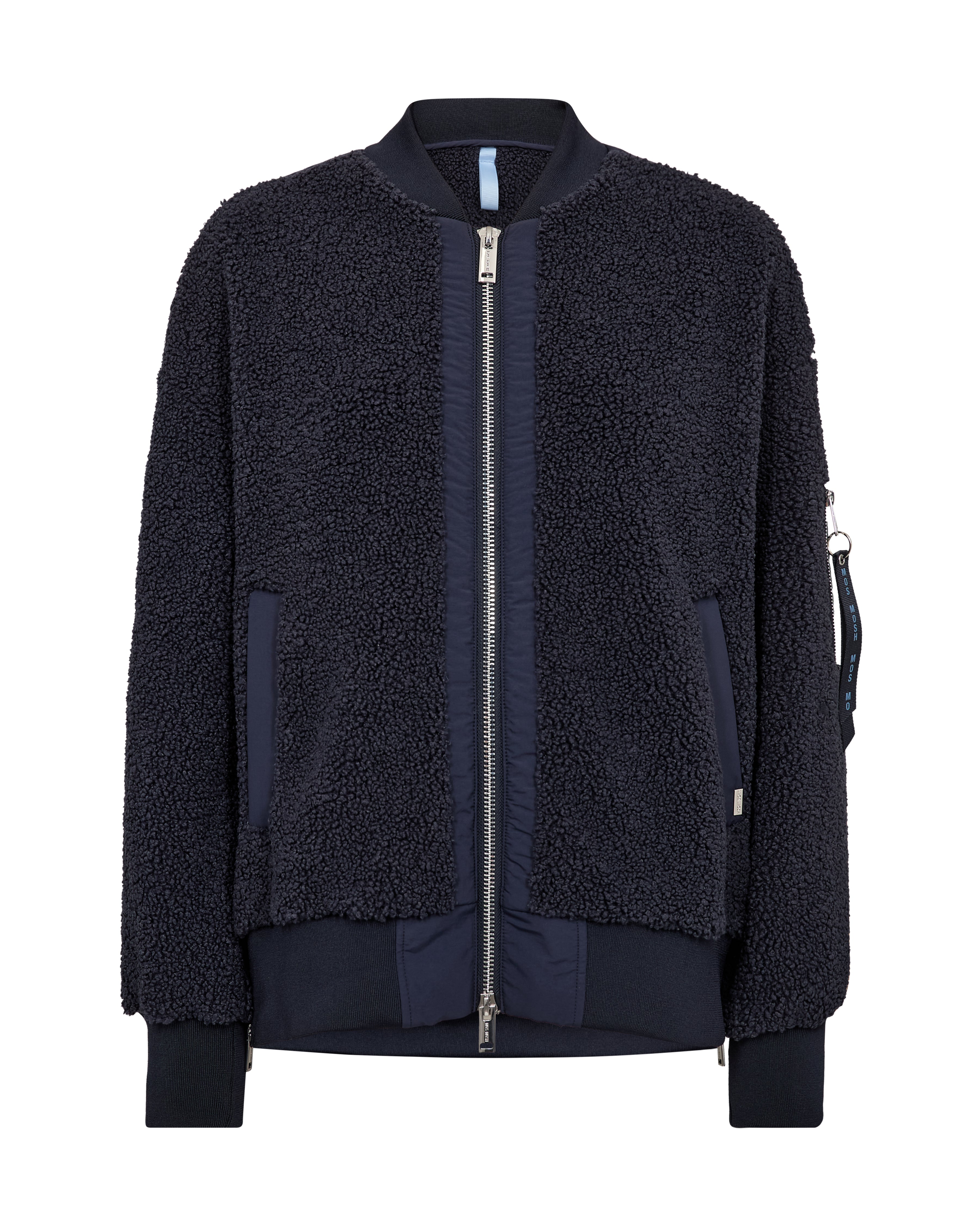 Emeline Salute Navy Teddy Jacket - 182280