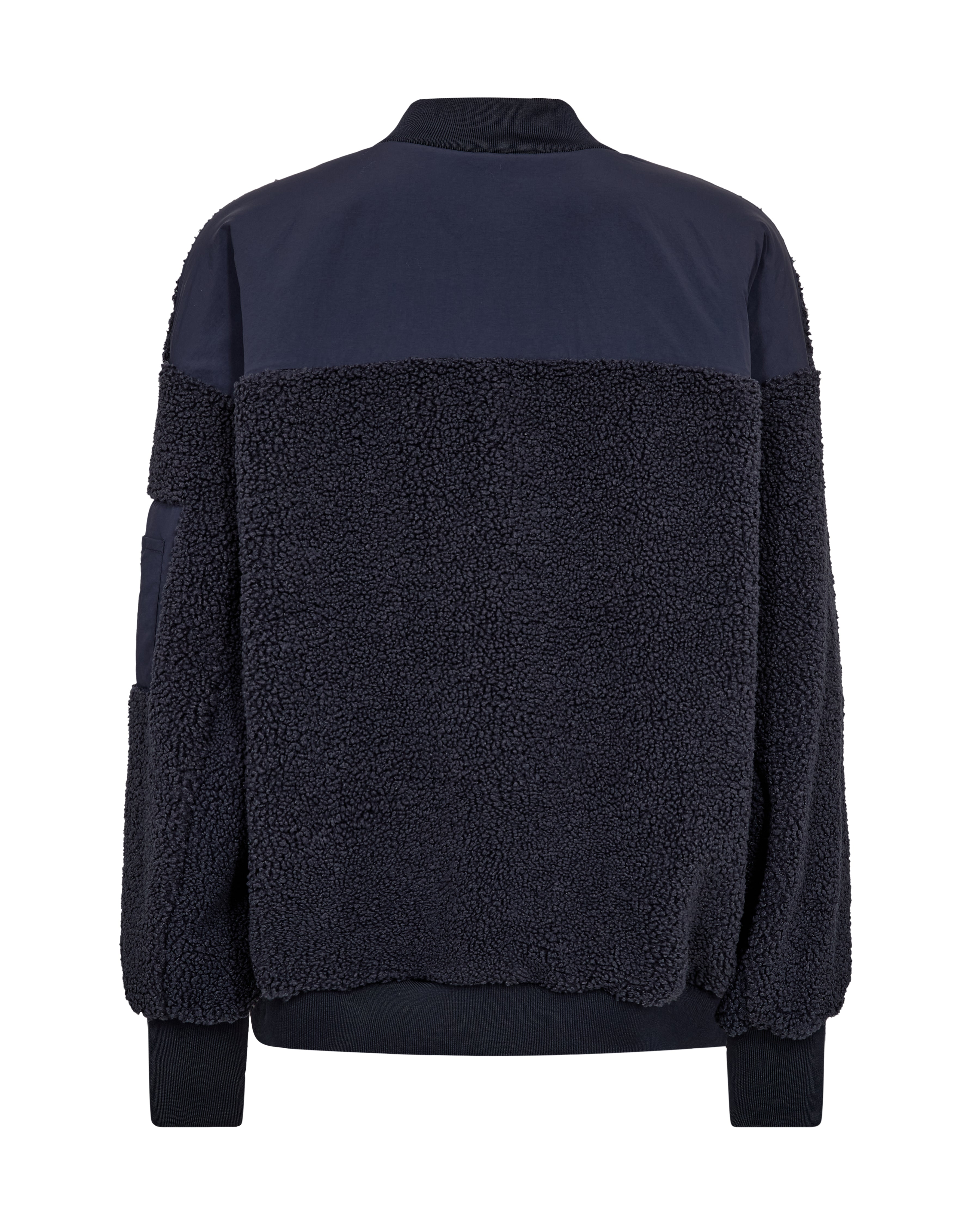 Emeline Salute Navy Teddy Jacket - 182280