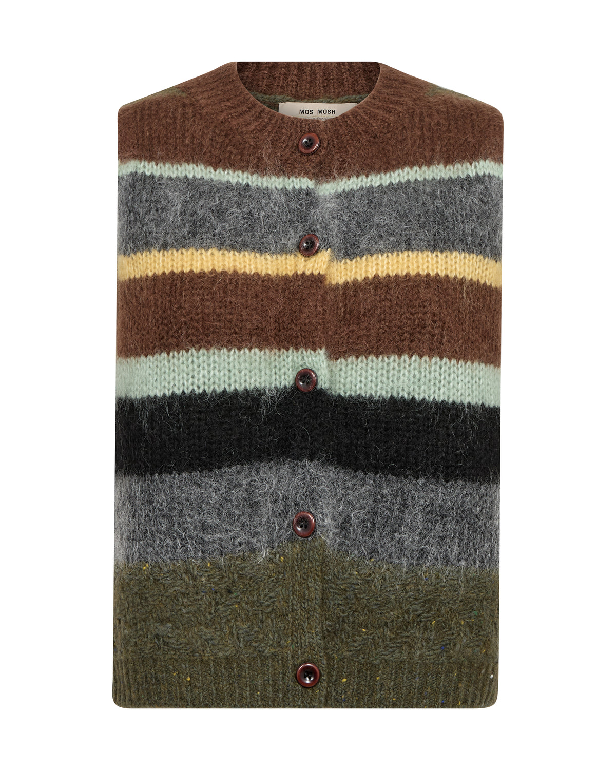 Esti Rosin Stripe Knit Vest - 182790