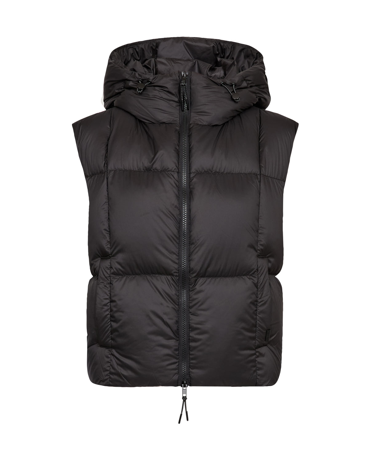 Kiara Tally Black Down Vest - 181370