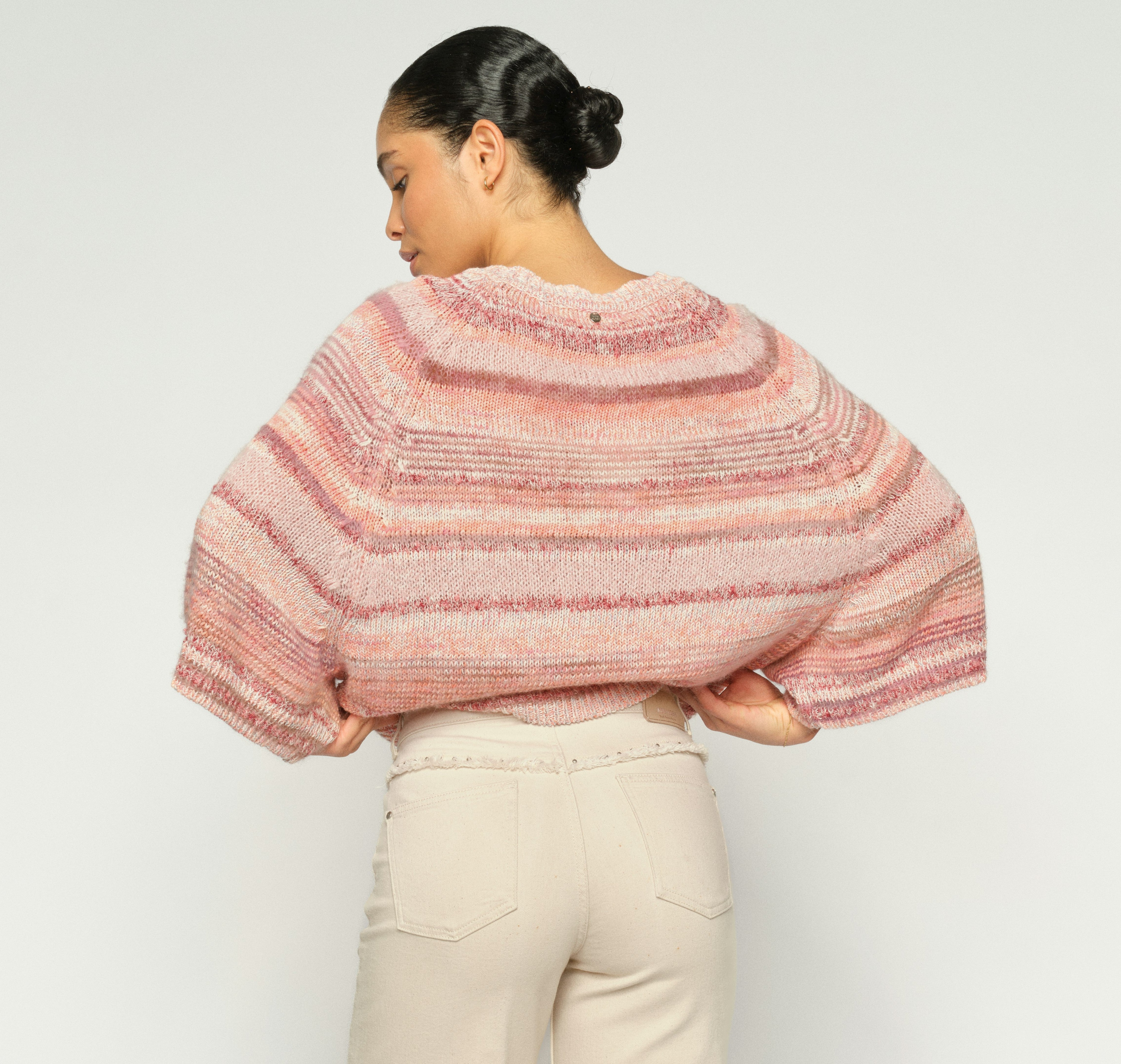 Edele 3/4 Peachy Knit - 178740