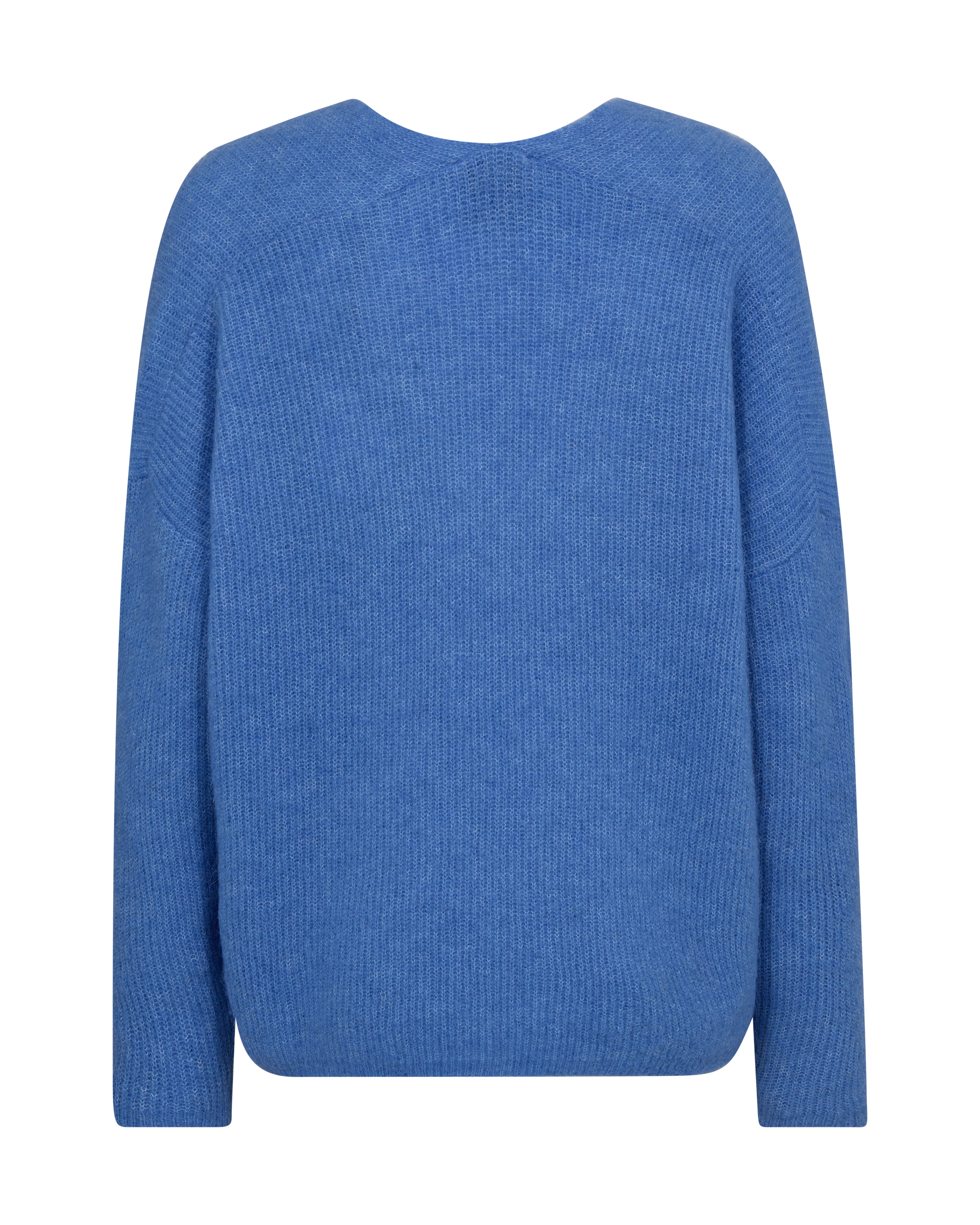 Thora Ultramarine V Neck Knit - 153900