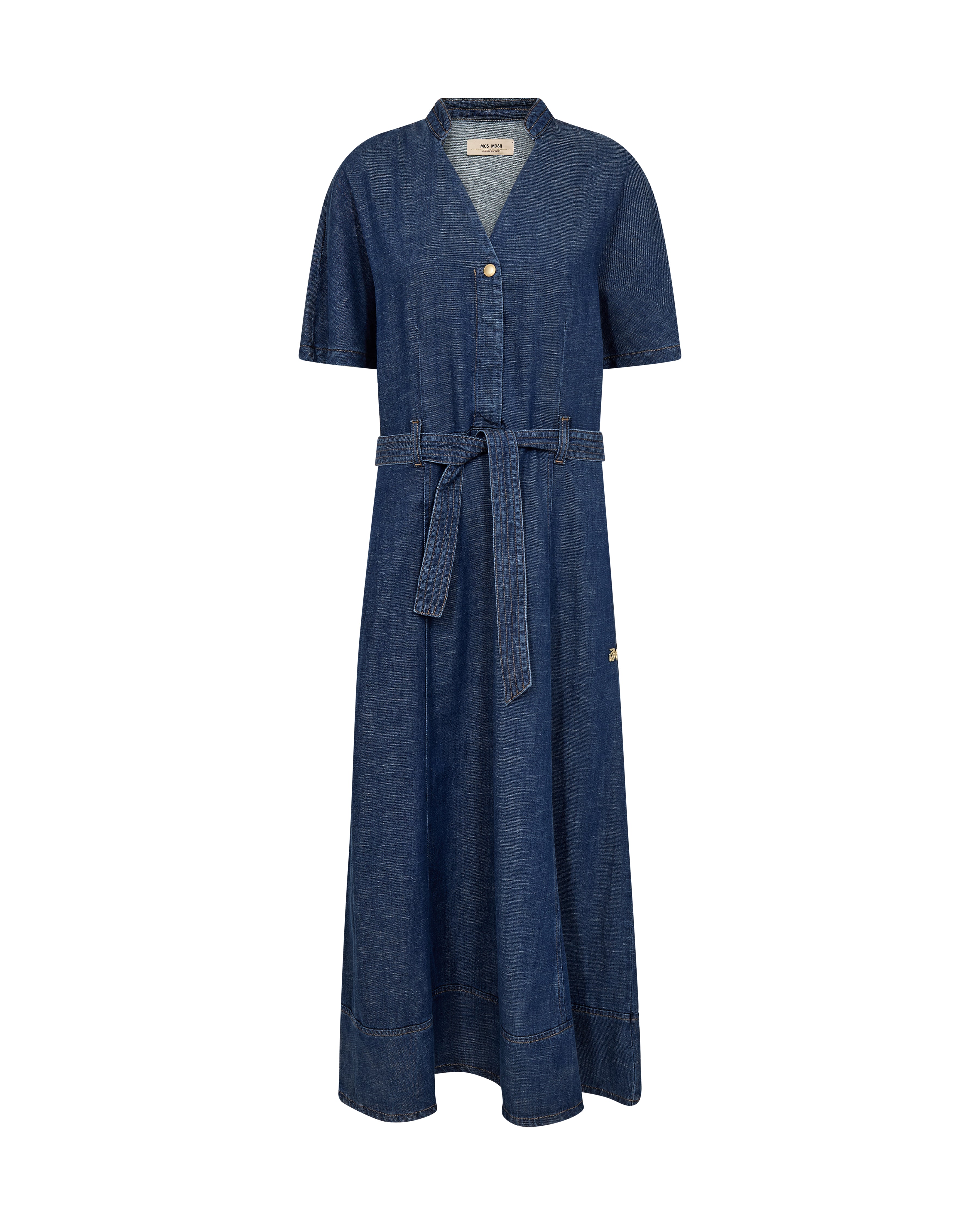 Ela Arge Dark Blue Denim Dress - 178480