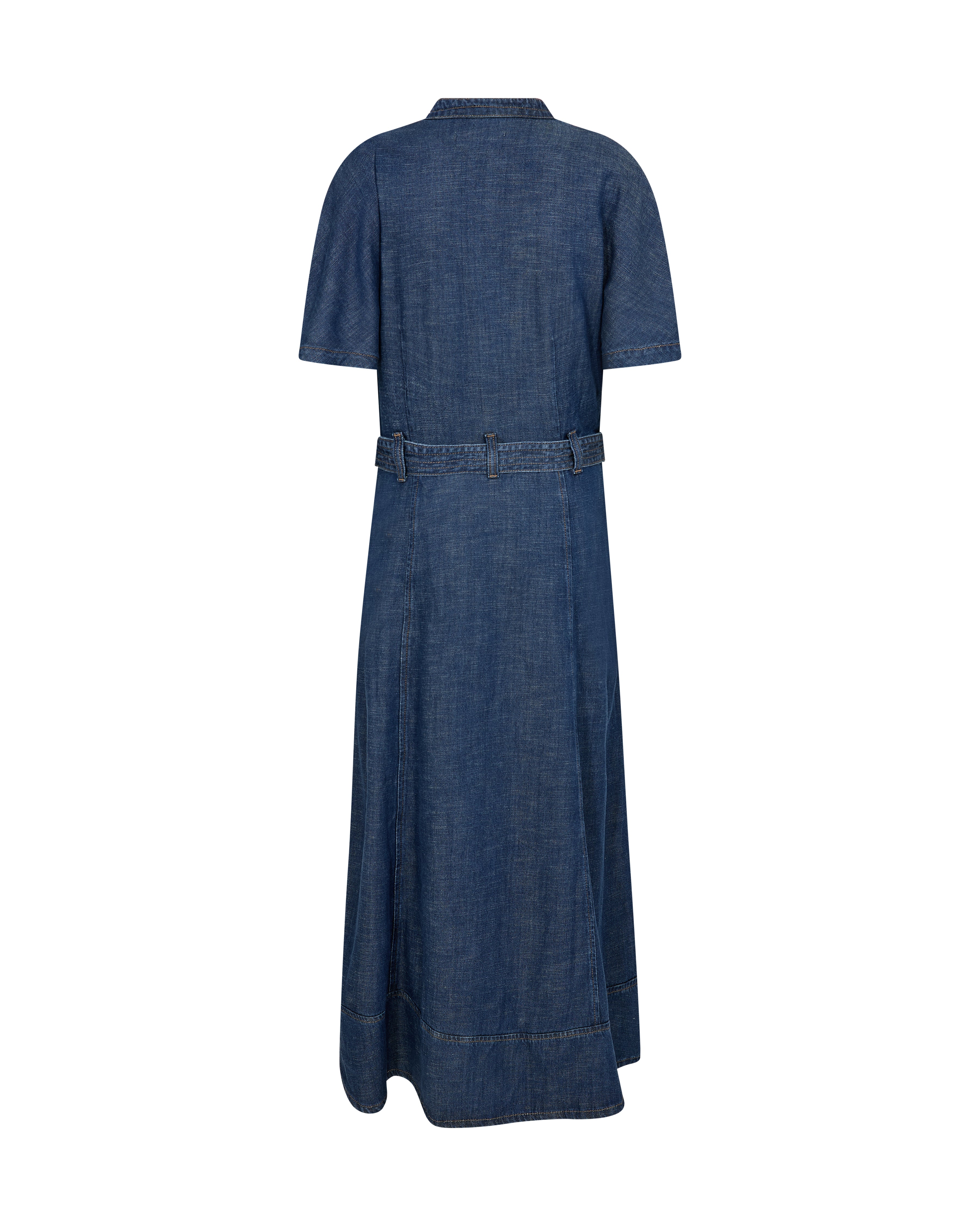 Ela Arge Dark Blue Denim Dress - 178480