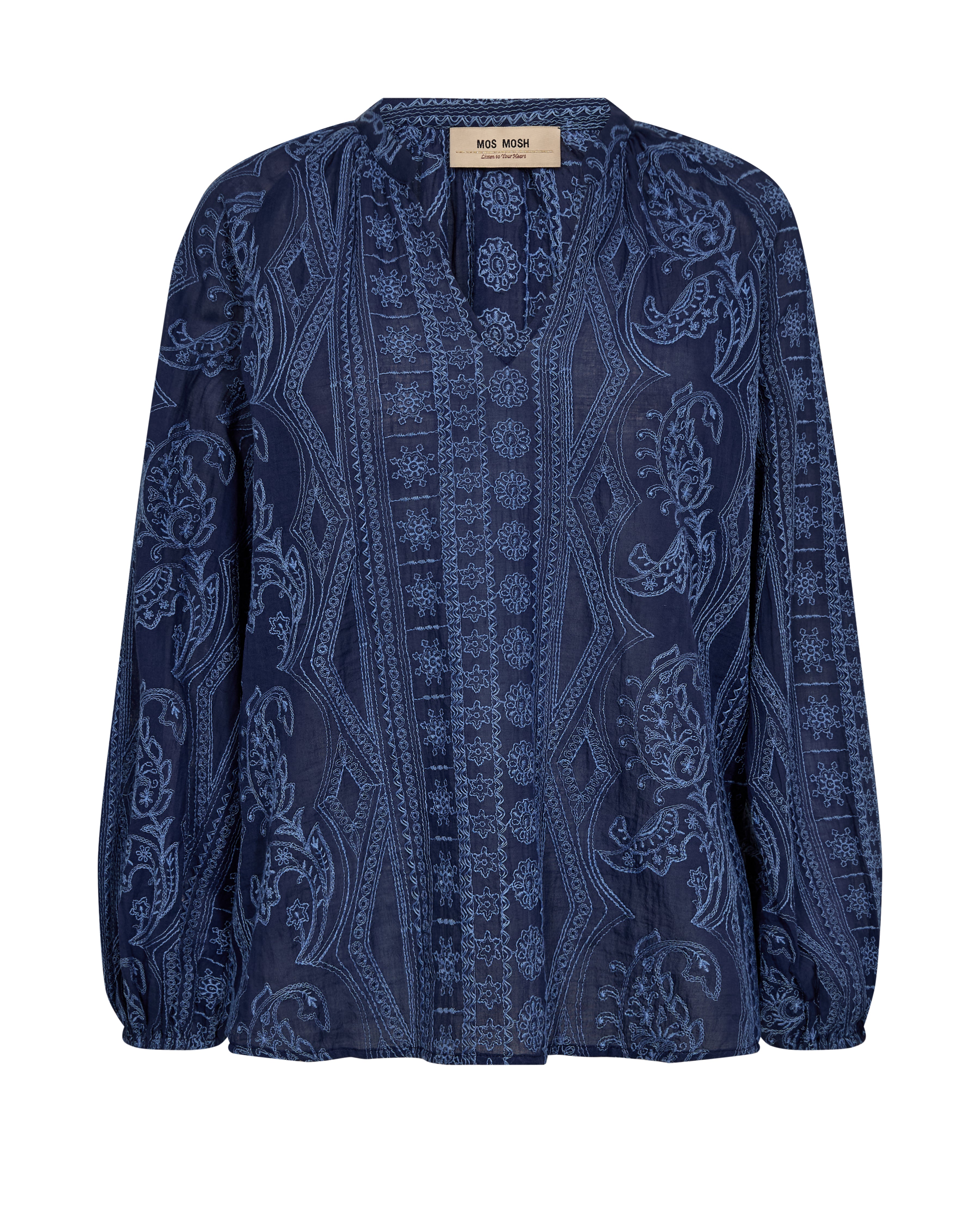Gata Allo Crown Blue Blouse - 178200