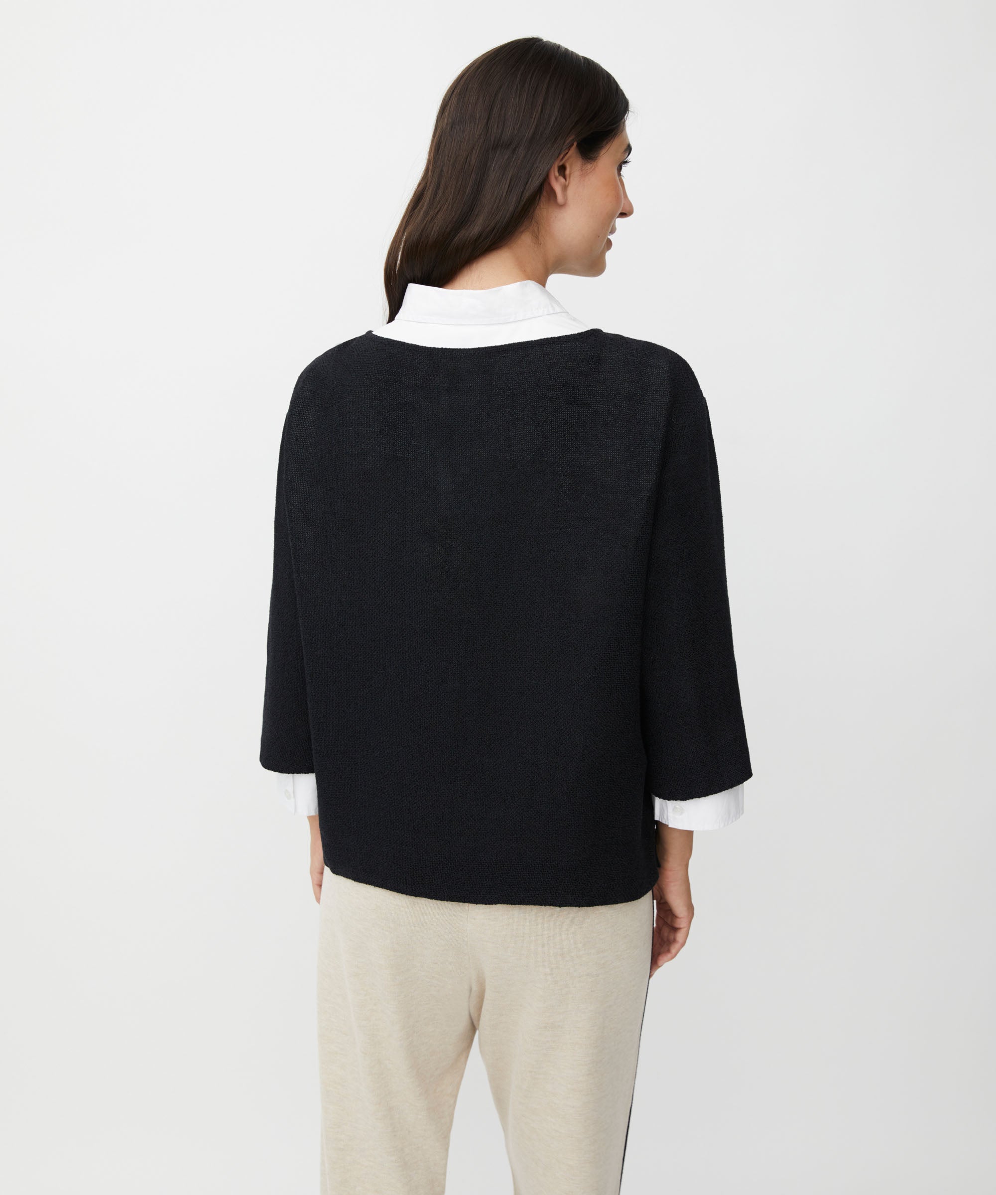 Black Darmi Boucle Top - 1008843