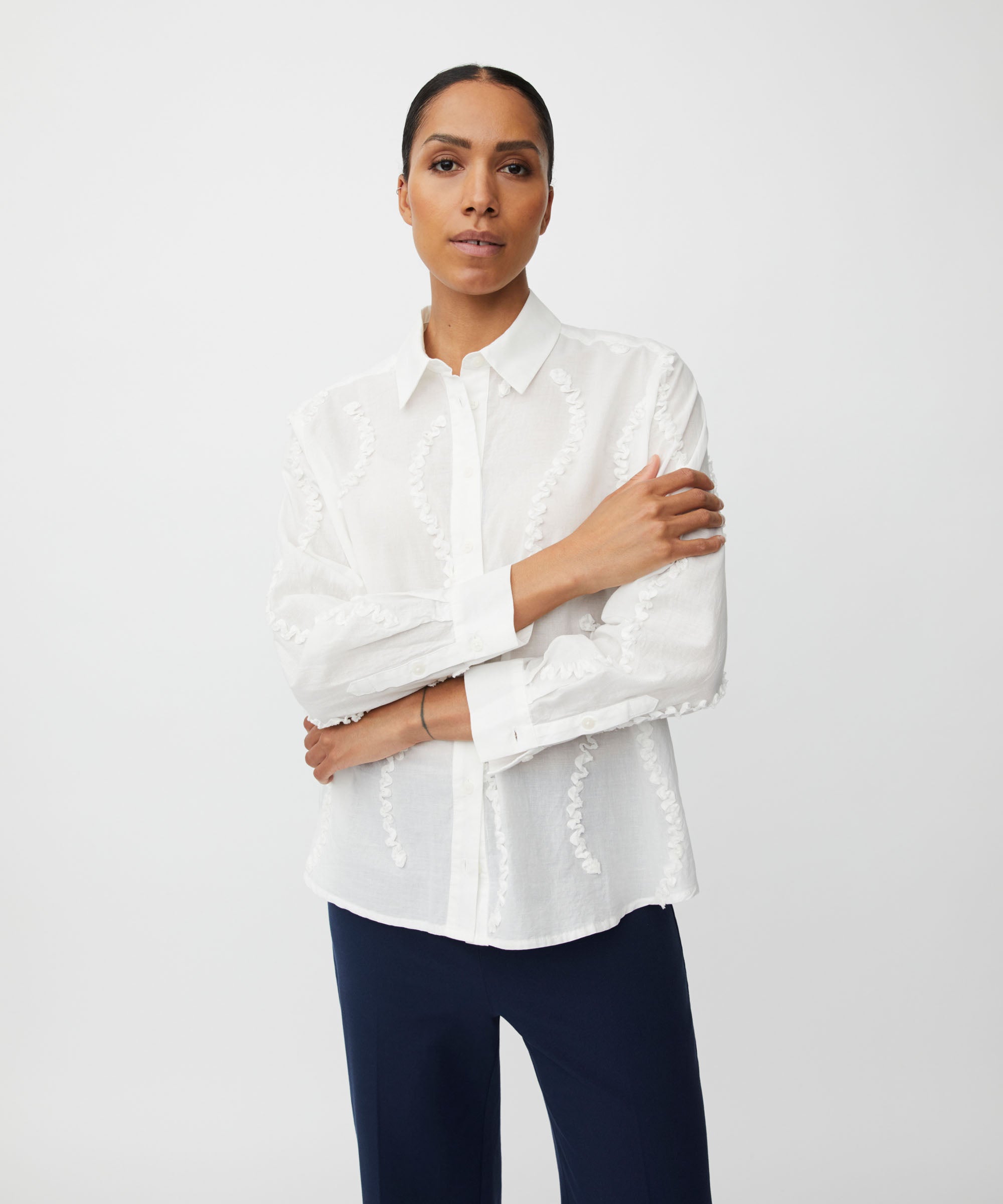 Imma Jet Stream Embroidered Shirt - 1011162