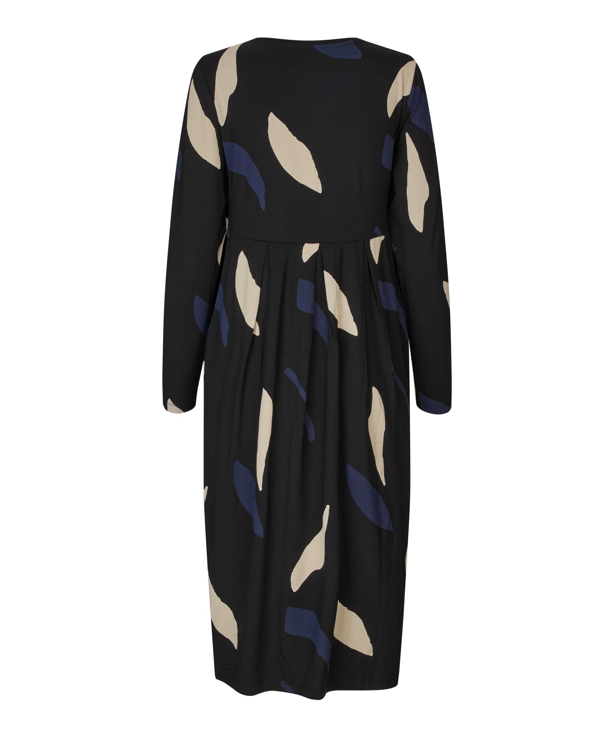 Namo Navy Print Dress - 1011413