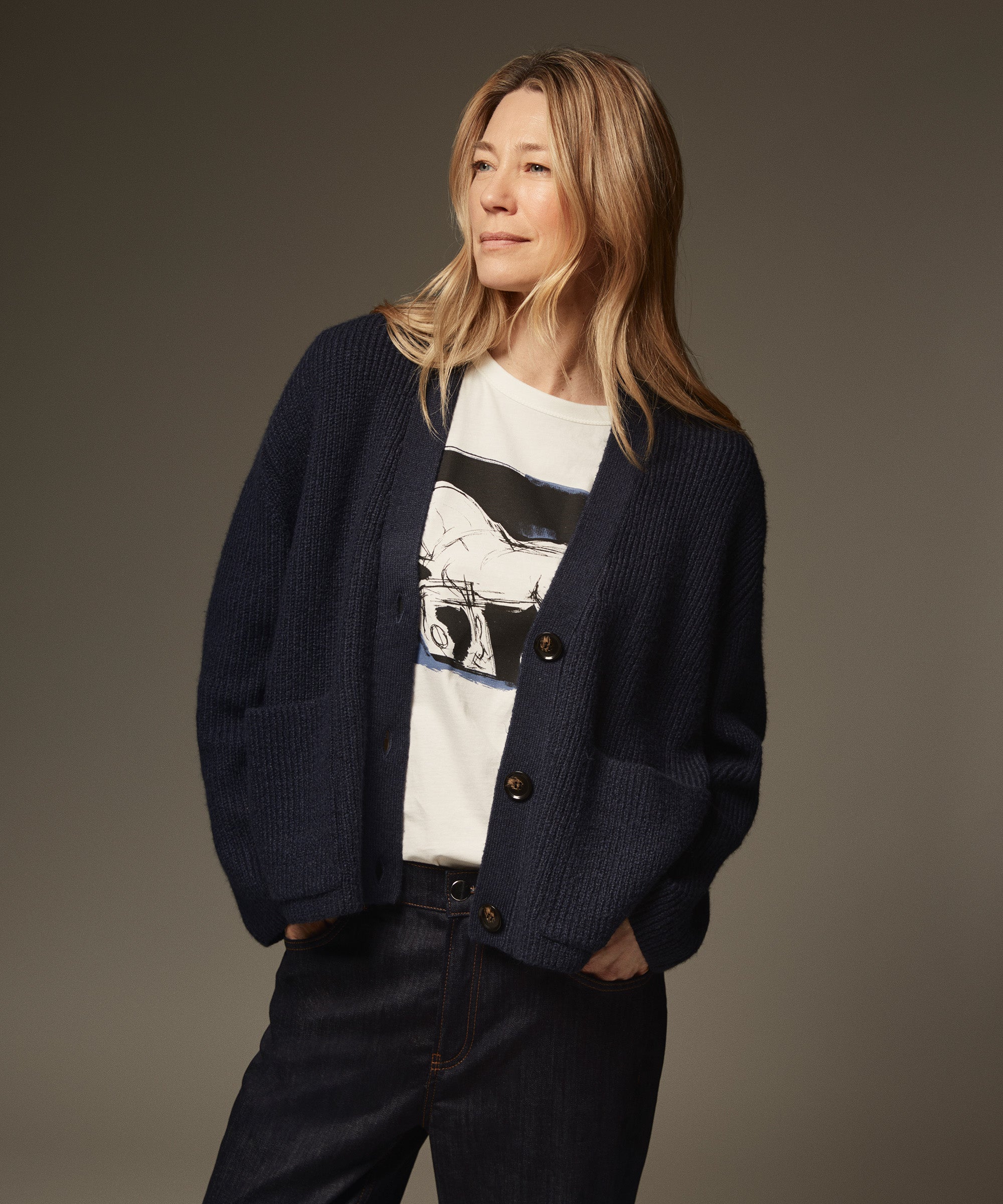 Lexie Navy Cardigan - 1011124