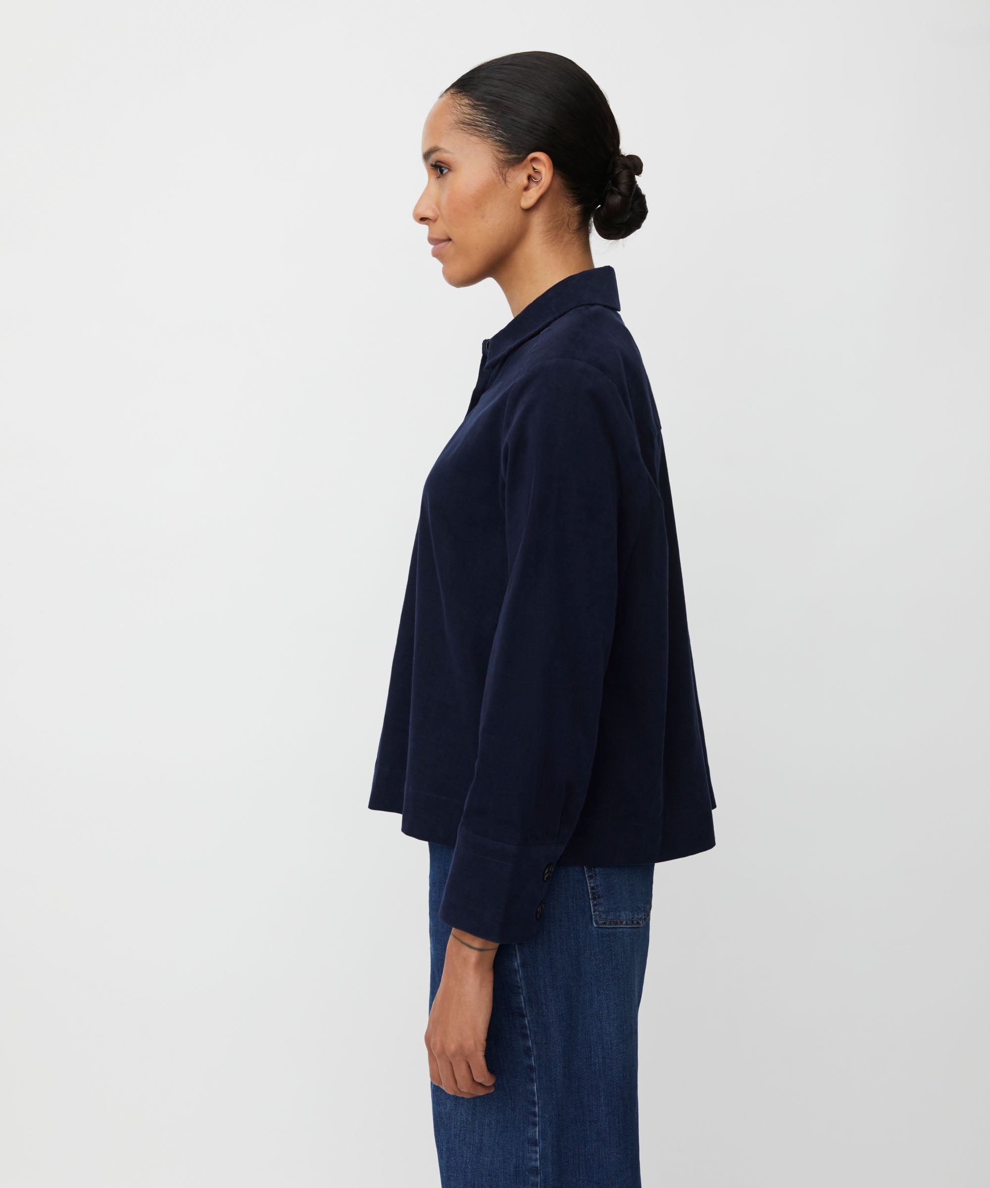 Iowa Navy Needlecord Shirt - 1011140