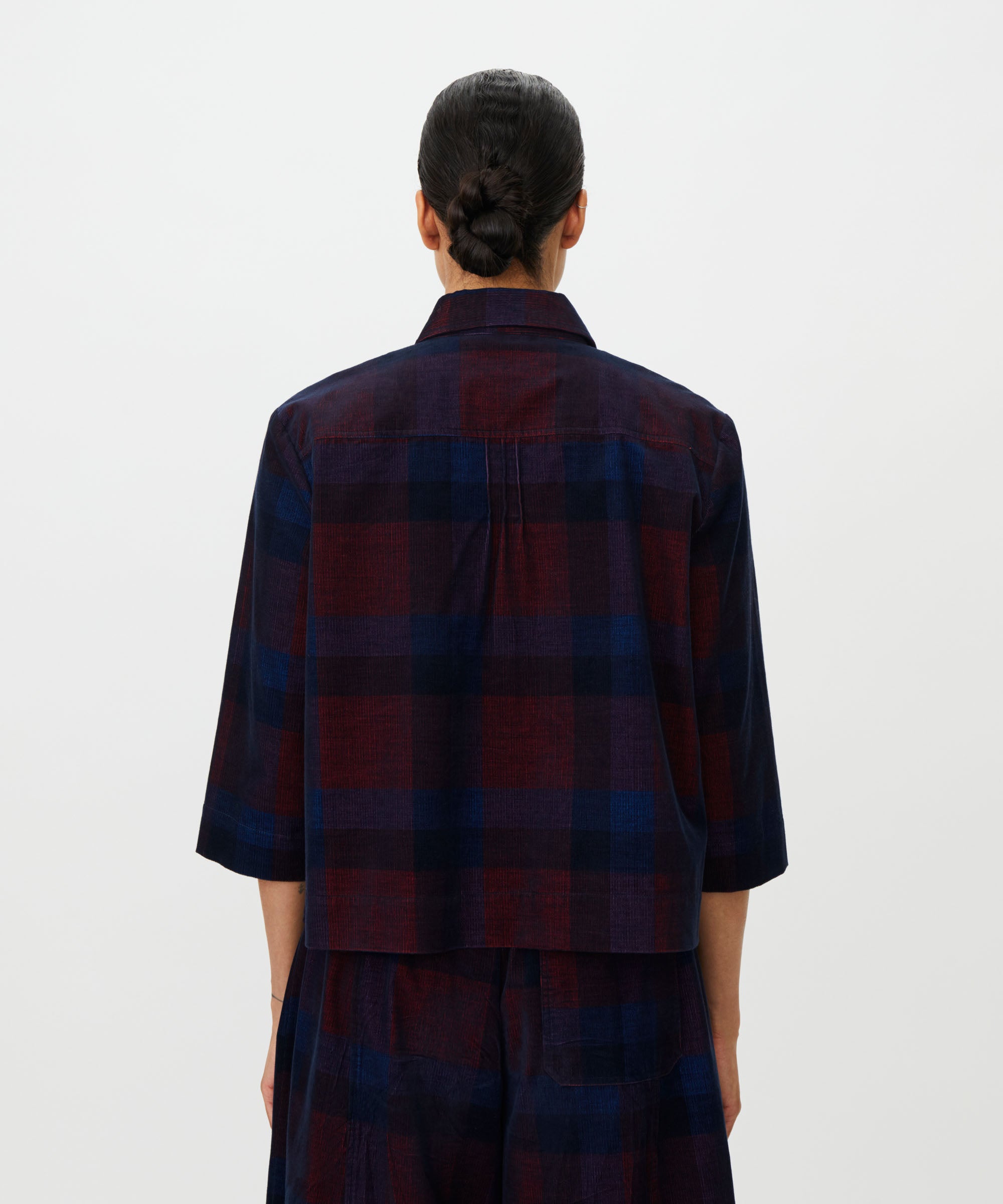 Ibilisan Dress Blue Cord Shirt - 1012918