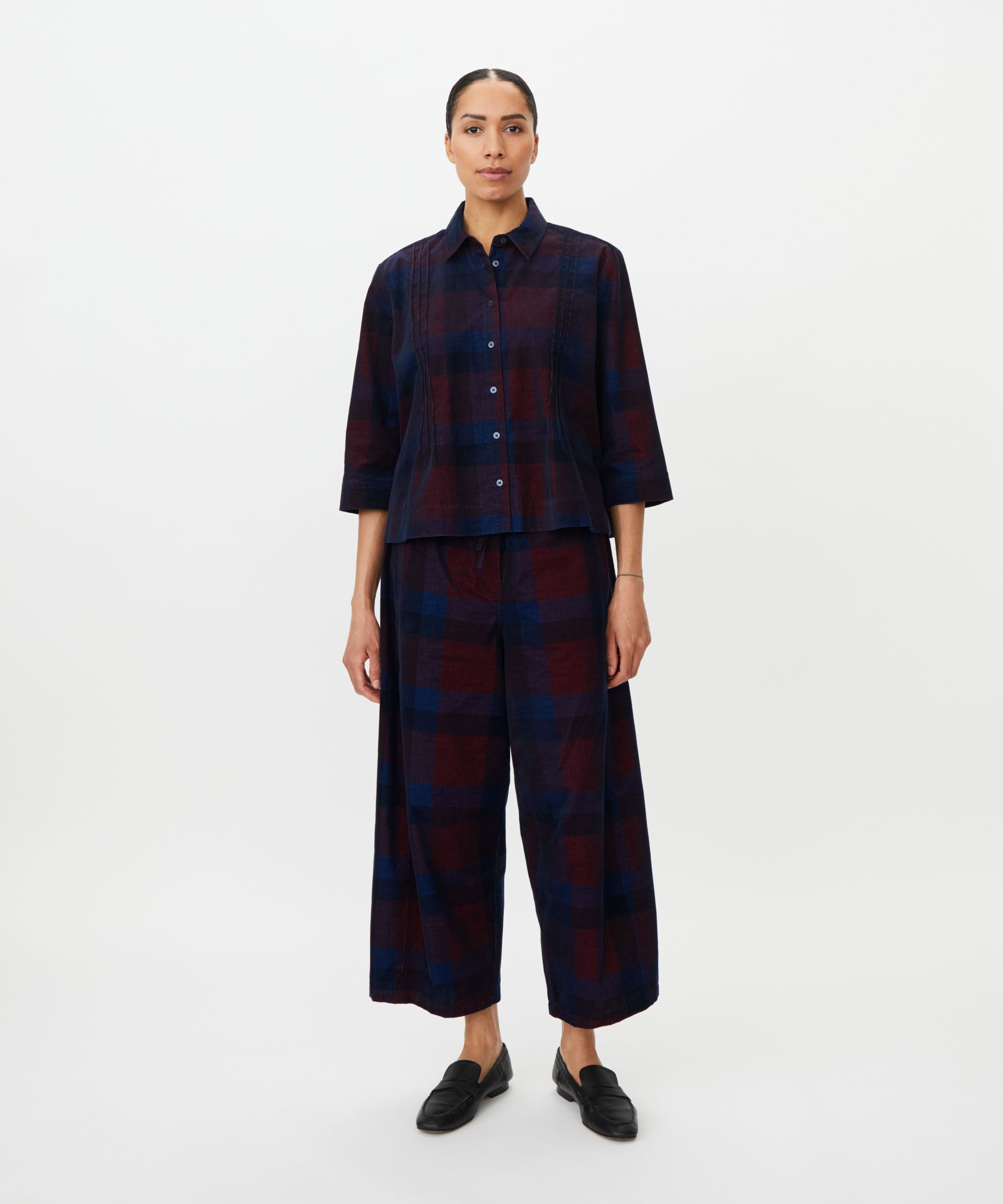 Ibilisan Dress Blue Cord Shirt - 1012918