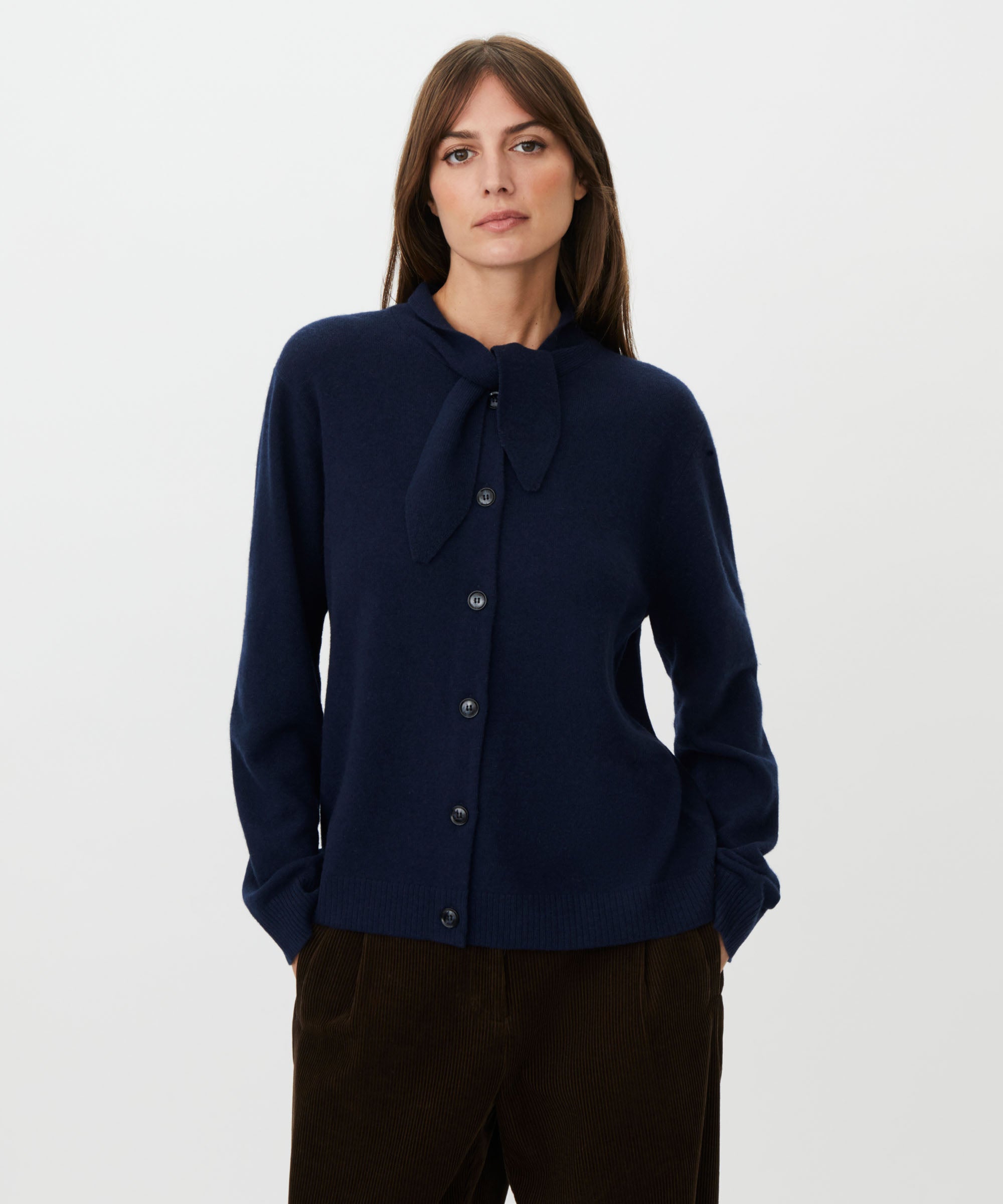 Lokimia Dress Blue Cardigan - 1012814