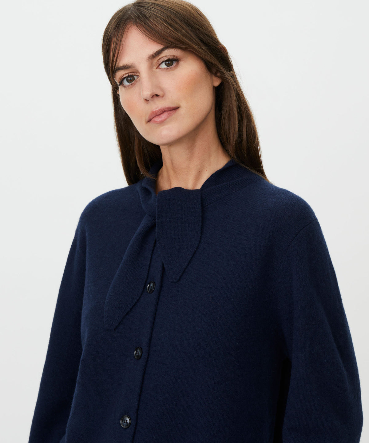 Lokimia Dress Blue Cardigan - 1012814