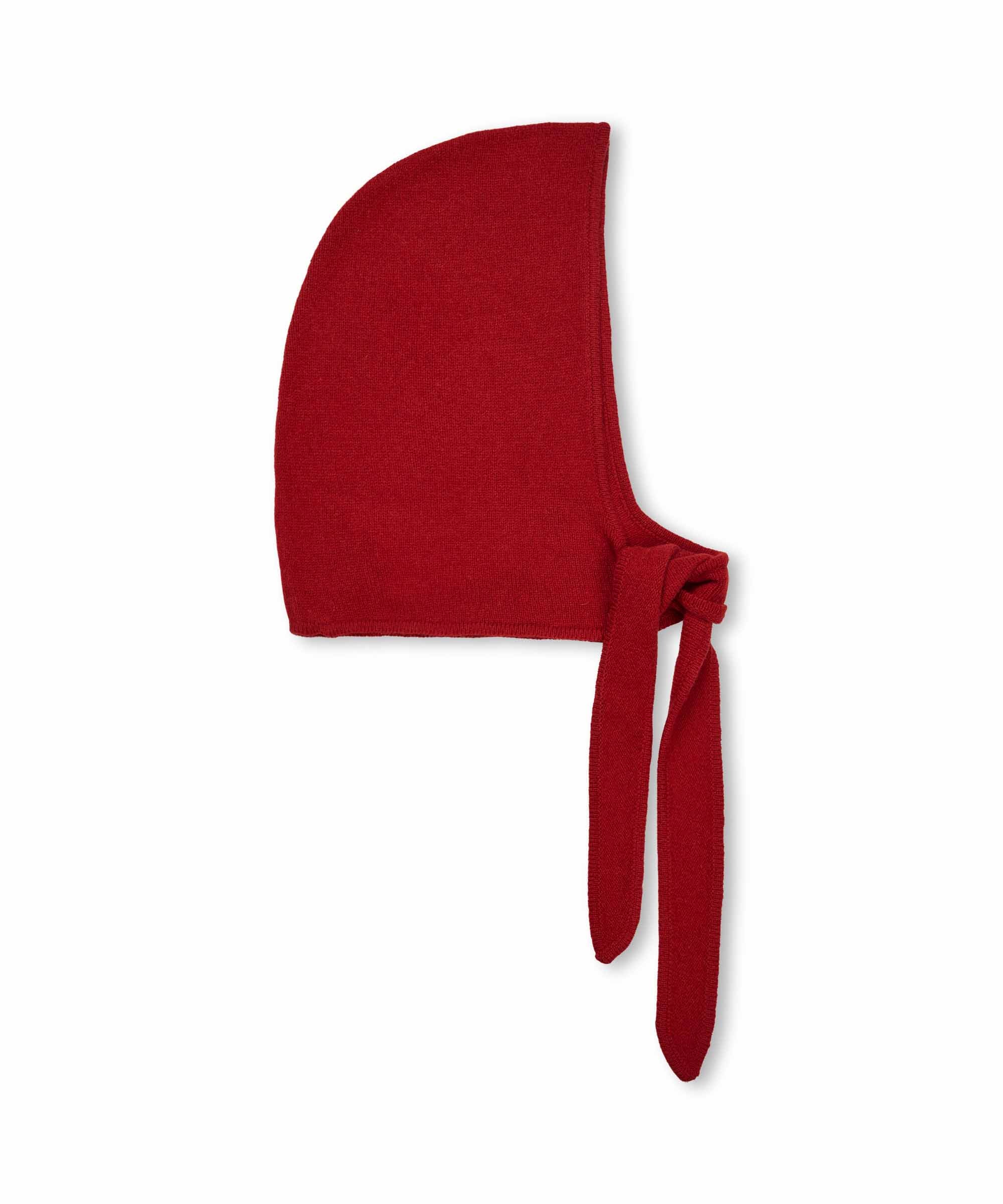 Rhen Tibetan Red Hood Scarf - 1013162