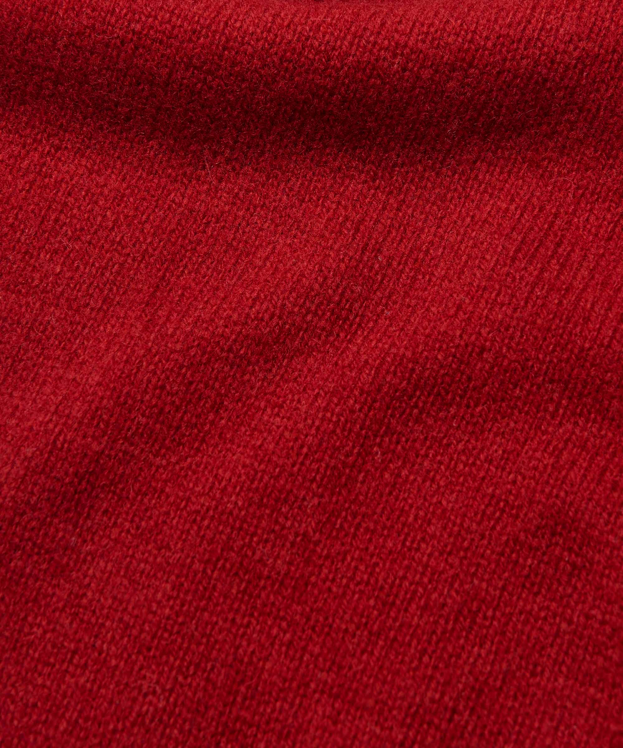 Rhen Tibetan Red Hood Scarf - 1013162