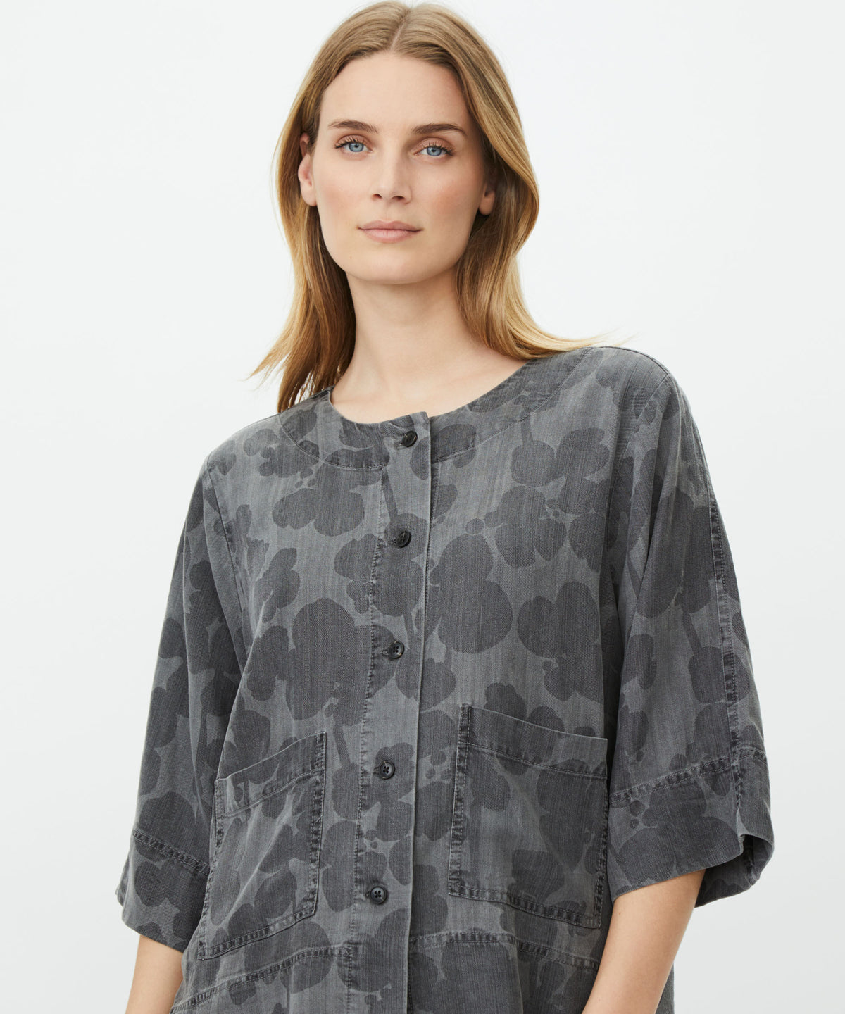 Ithalya Frost Grey Shirt - 1012948