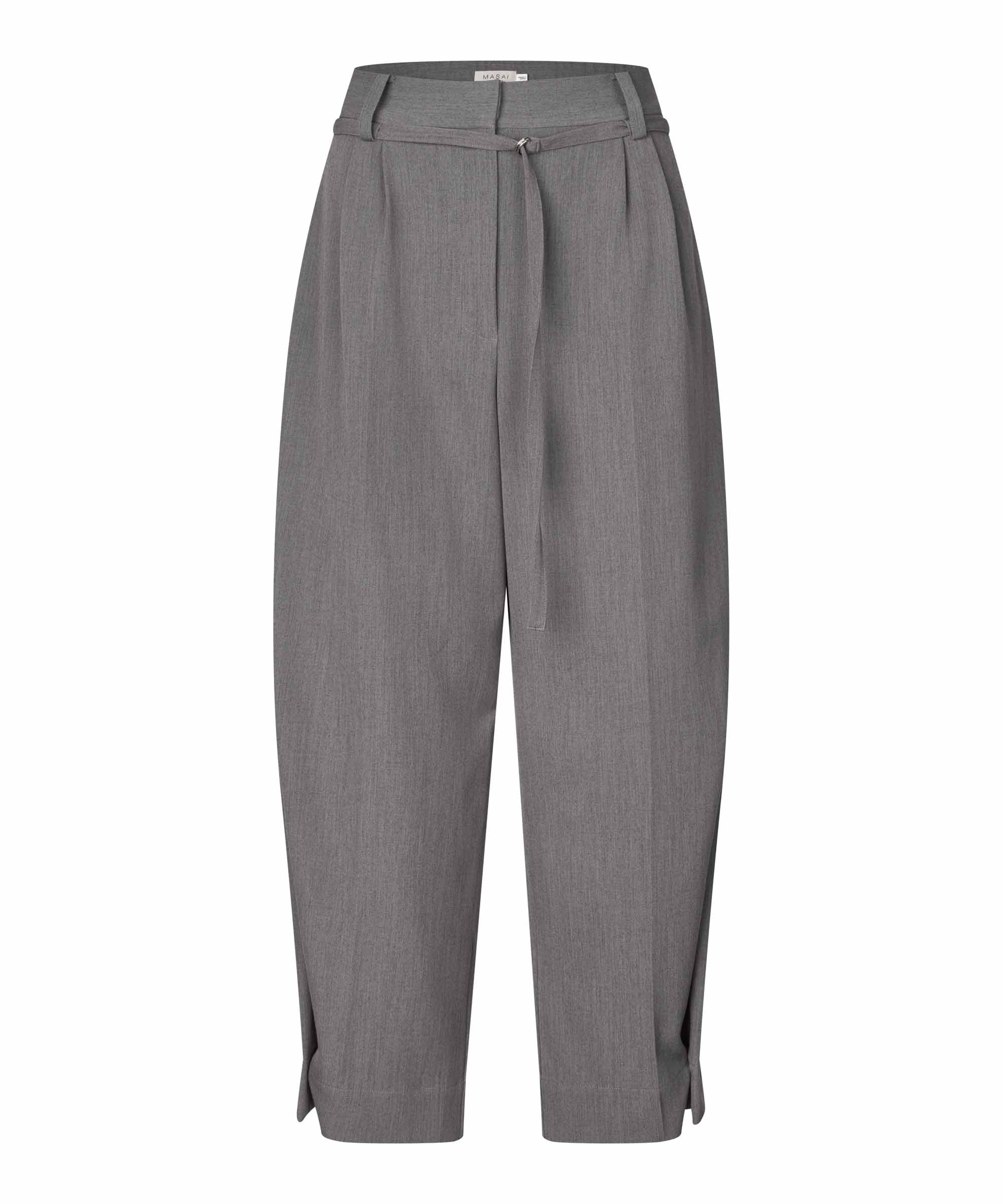 Peponi Grey Flannel Trousers - 1012966
