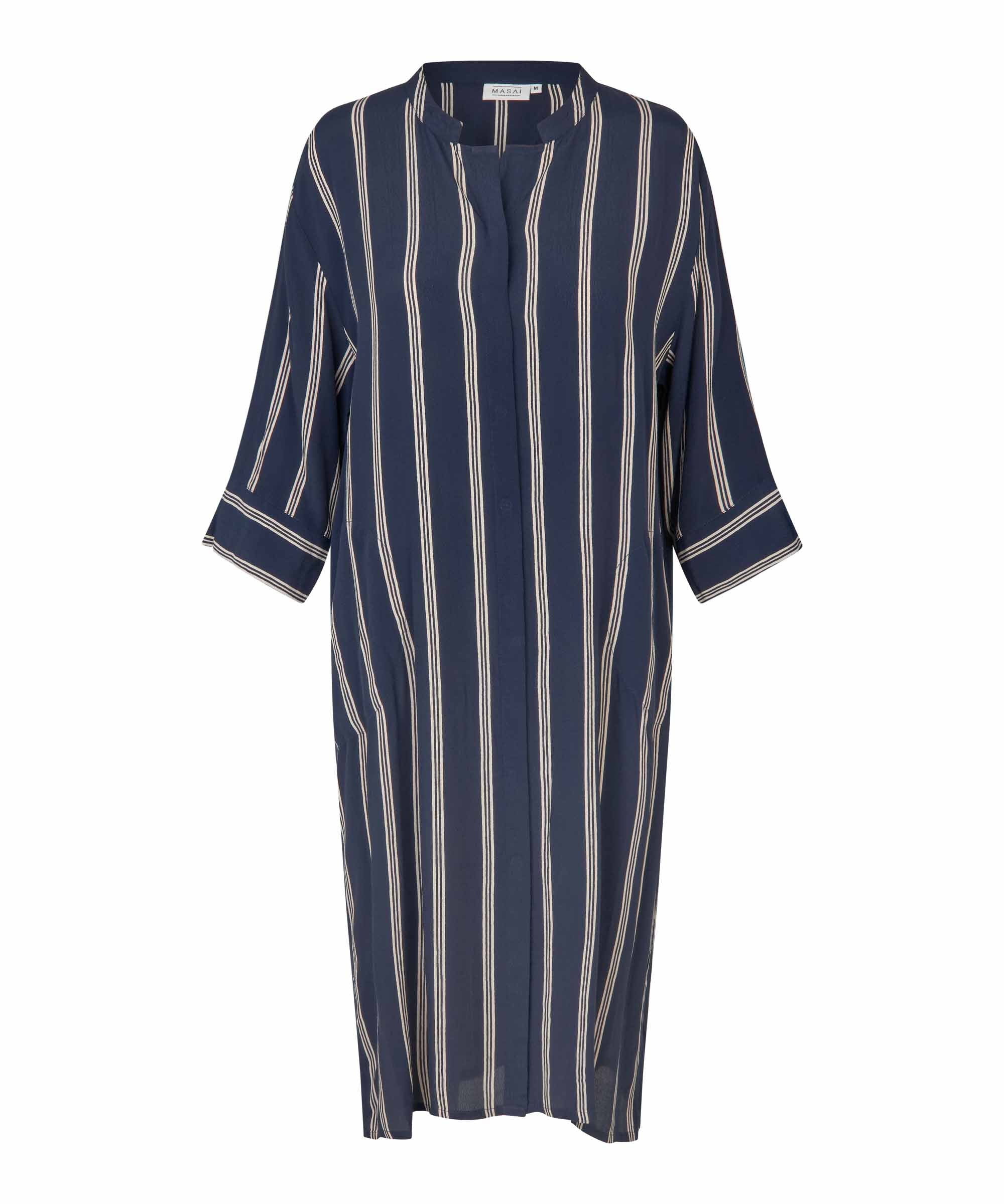 Nimes Navy Print Dress - 1012298