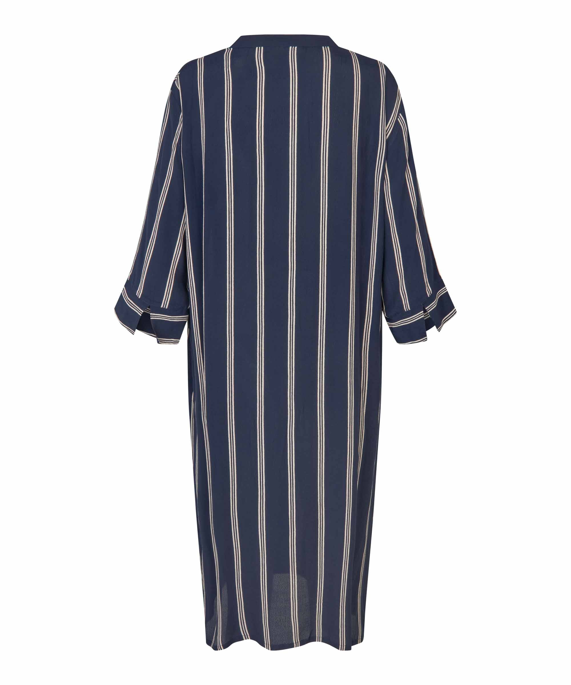 Nimes Navy Print Dress - 1012298