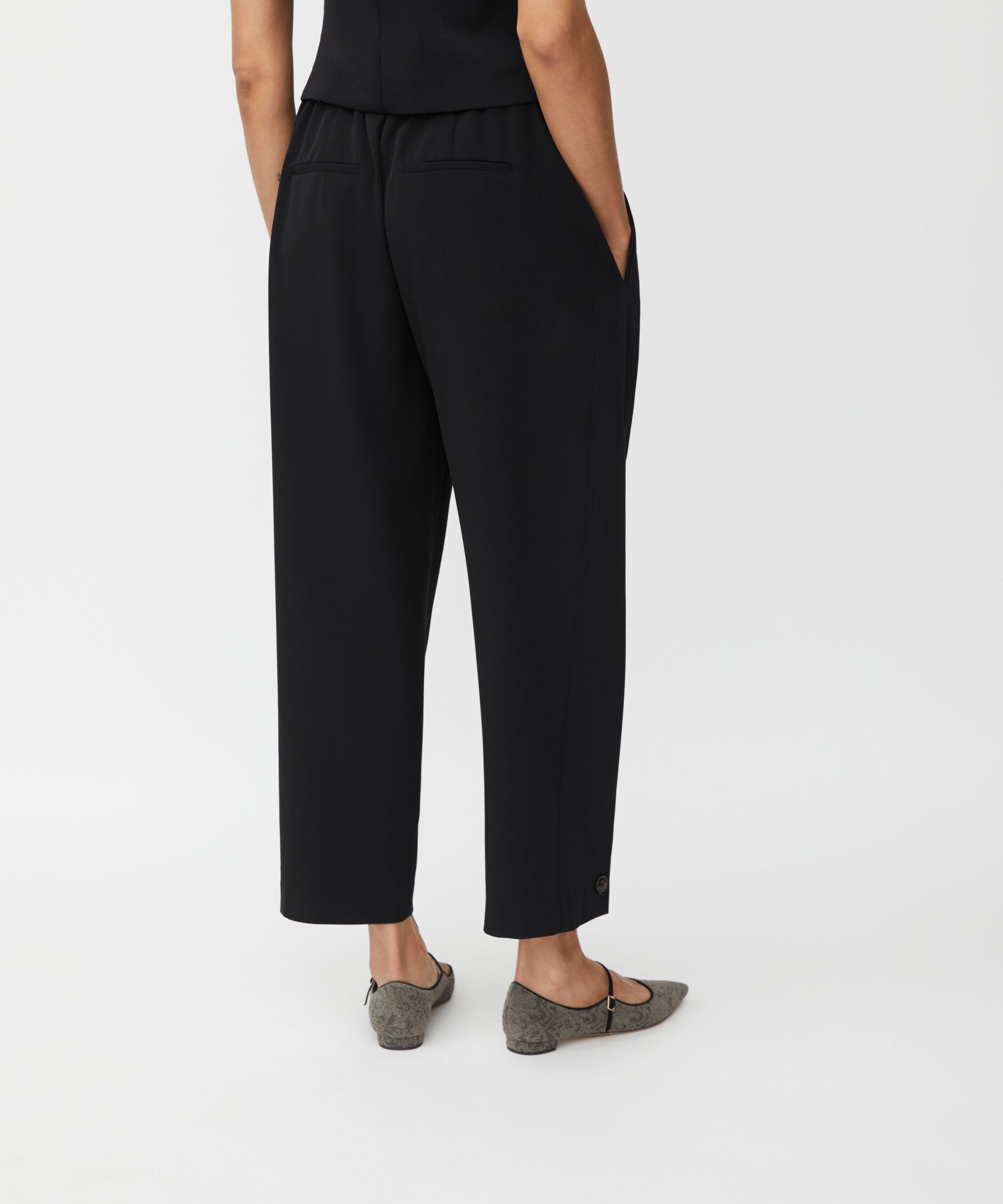 Punna Black Trousers - 1008671