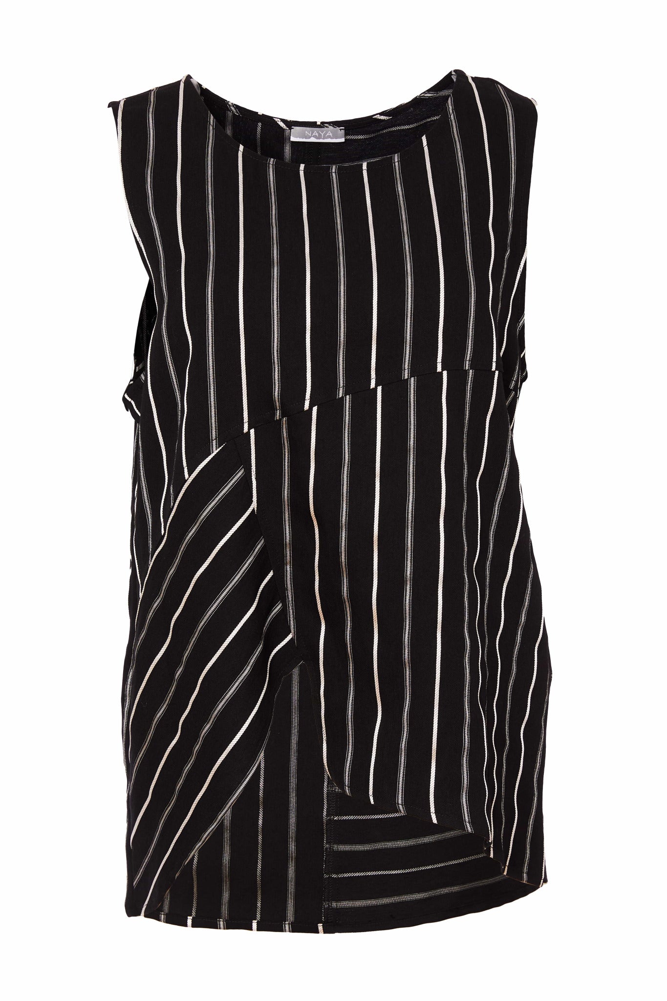 Black & White Striped Top - NAS25336