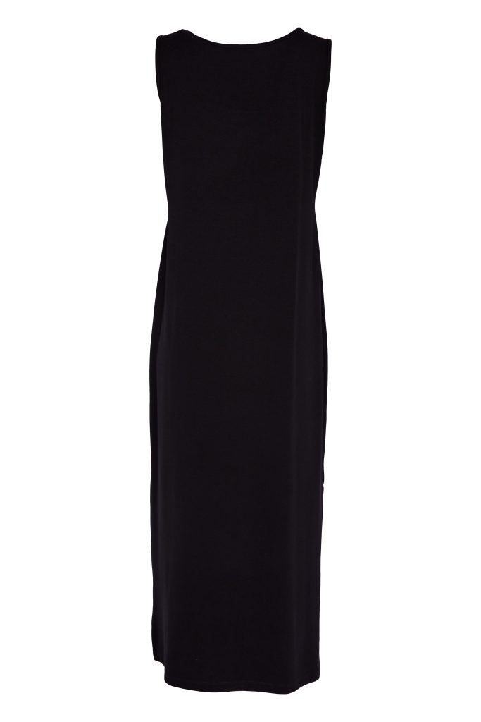 Black Jersey Dress - NAS26114