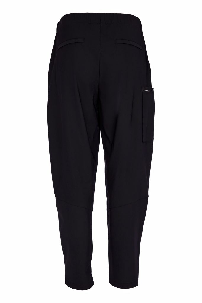 Black & White Patch Pocket Trousers - NAS262129