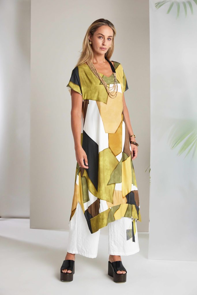 Oasis Graphic Print Dress - NAS26151