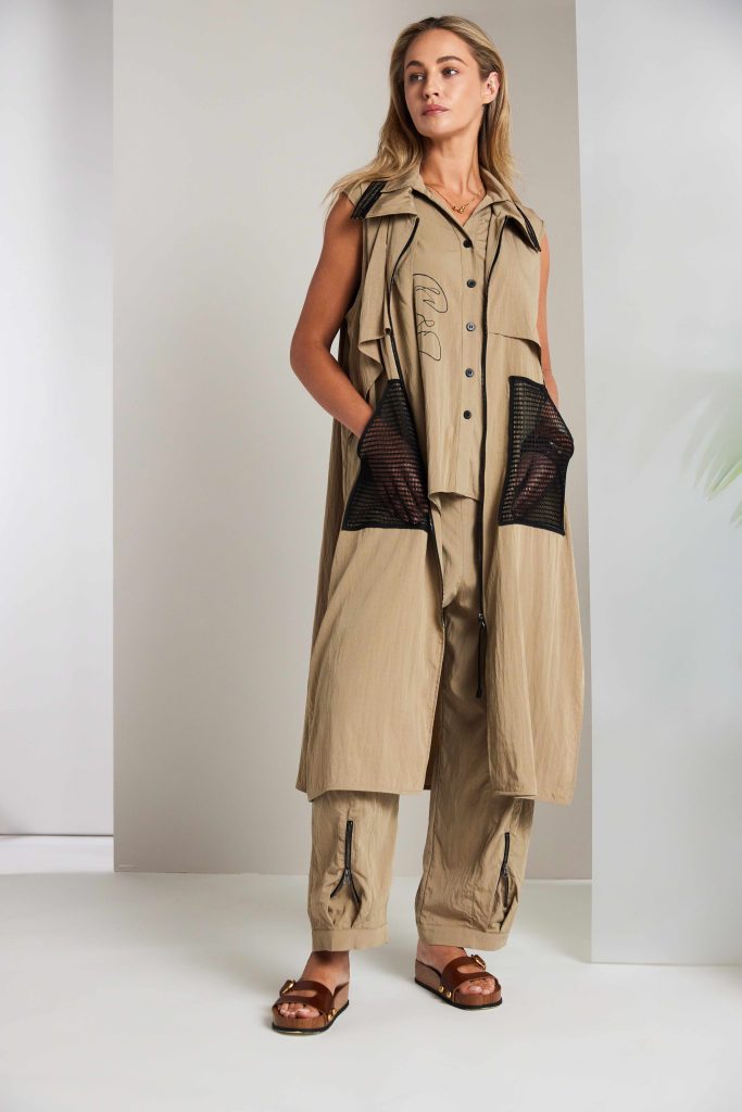 Tan Long Line Waistcoat - NAS26219