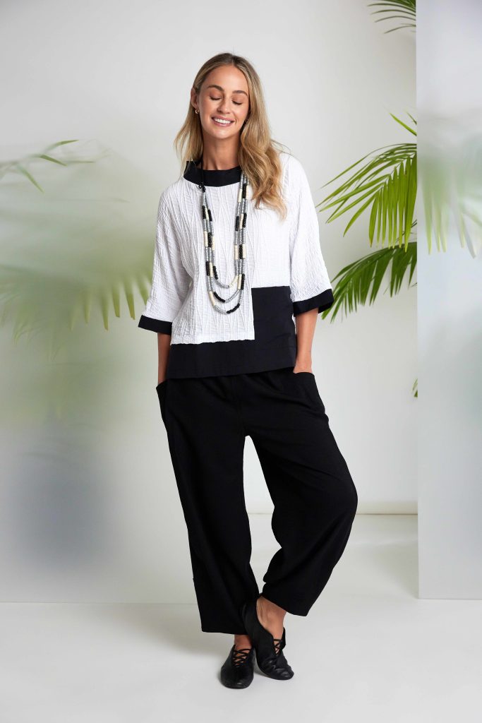 Black Side Panel Pocket Trousers - NAS26153