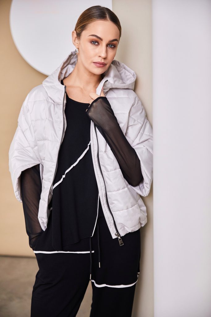 Ivona quilted puffer jacket deals