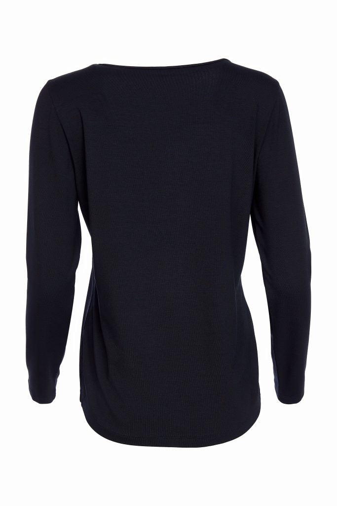 Black Jersey Top - NAW25110