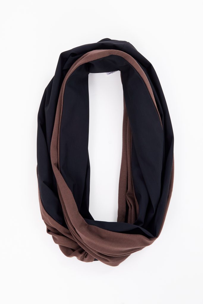 Cocoa & Black Snood - NAW25113
